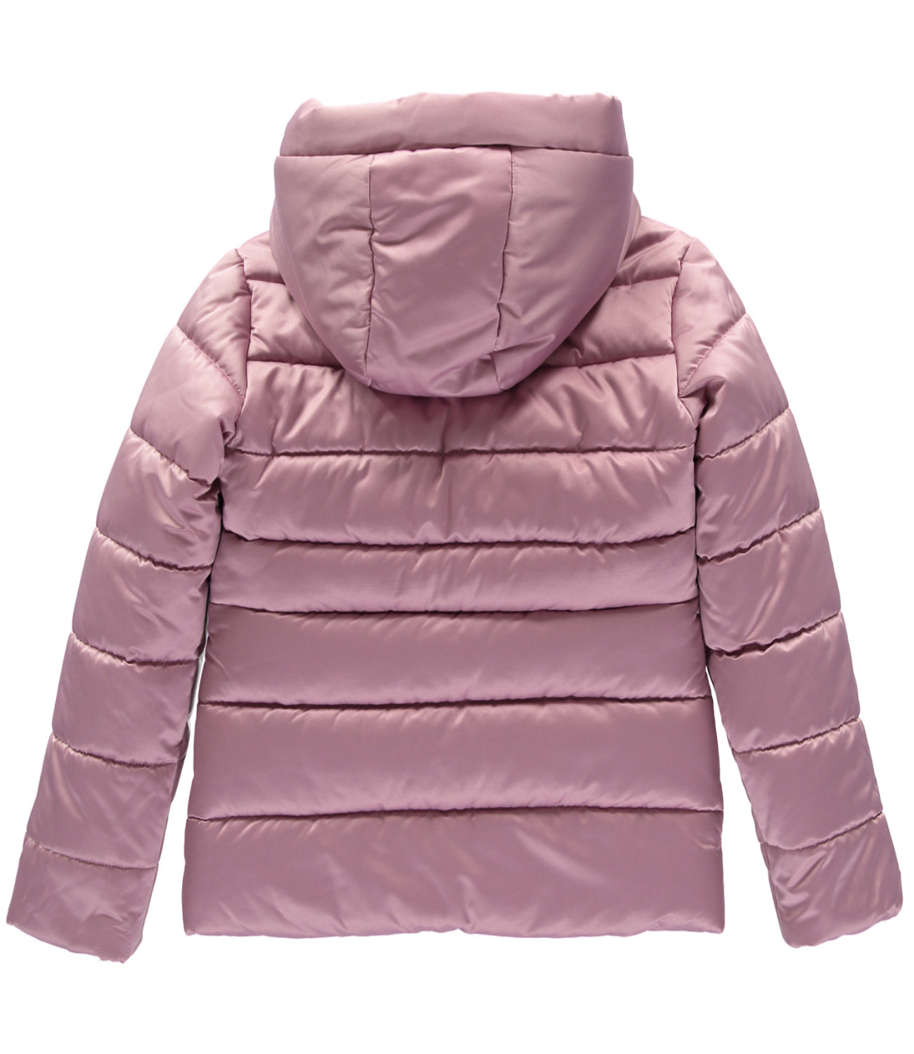 Rothschild Girls 4-6X Satin Fur Puffer Jacket