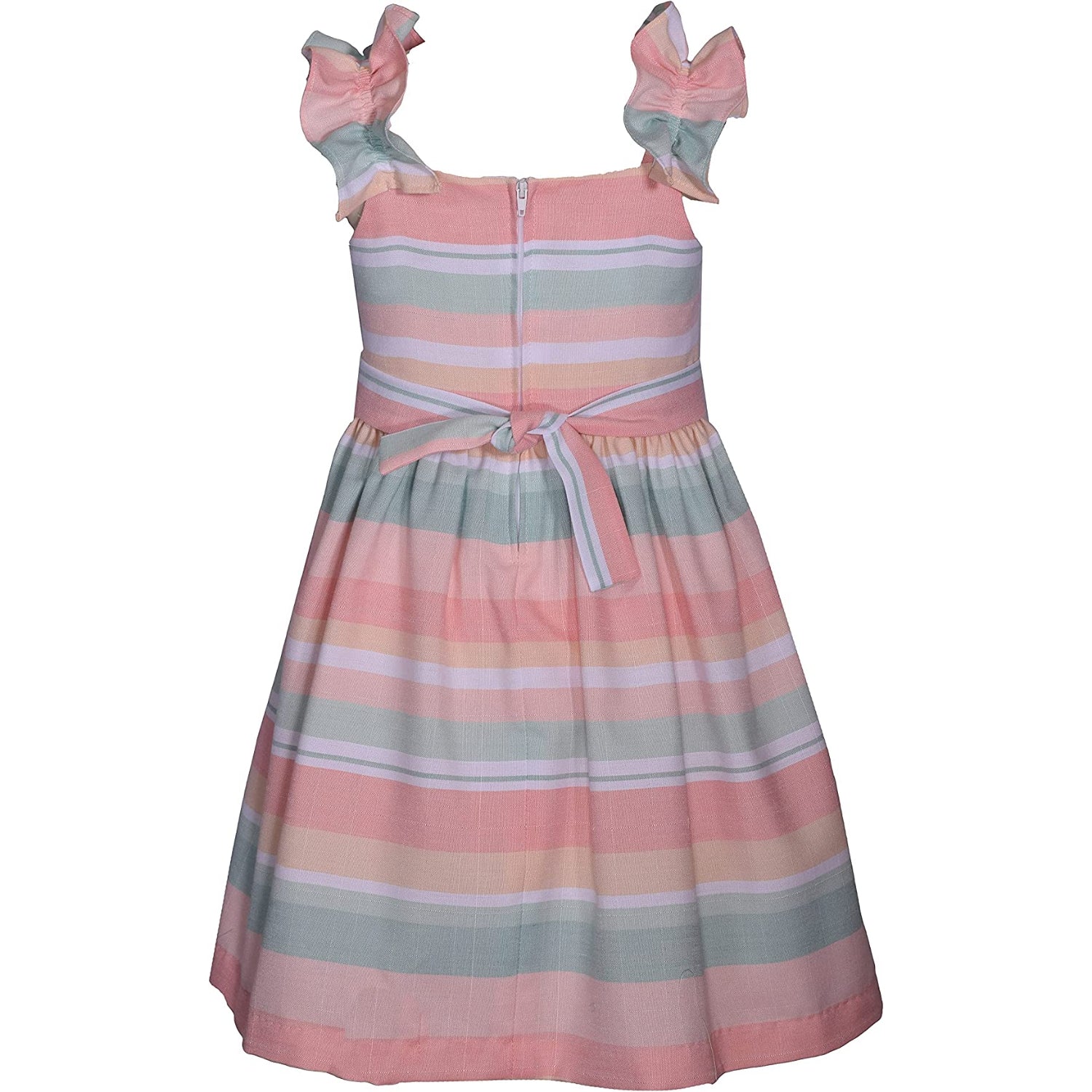 Bonnie Jean Girls 7-16 Striped Linen Dress