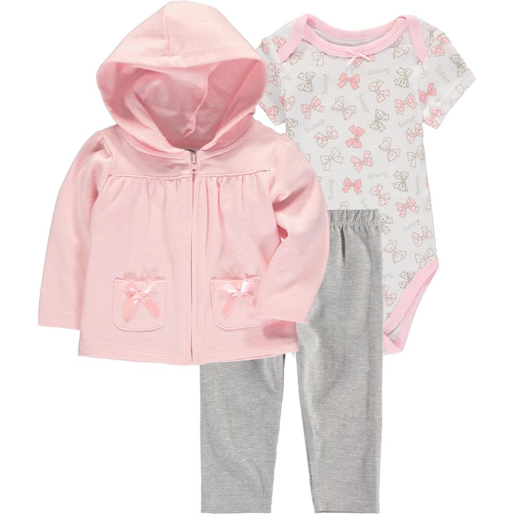 Wan-A-Beez Unisex Baby 0-24 Months 3 Piece Jacket Set