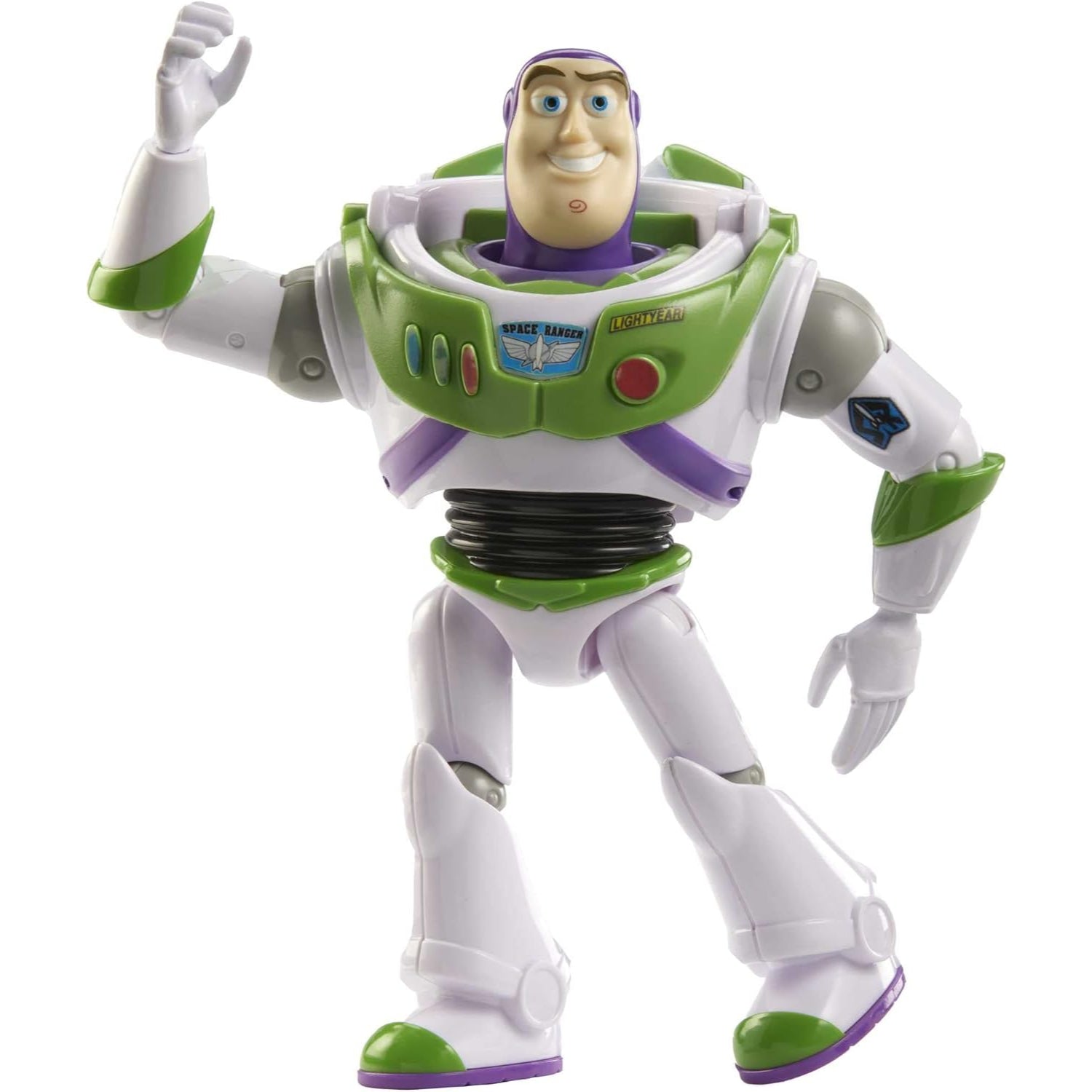 Mattel Disney Pixar Toy Story Action Figure, Posable Buzz Lightyear in Signature Spacesuit Look, Collectible Toy, 7-inch