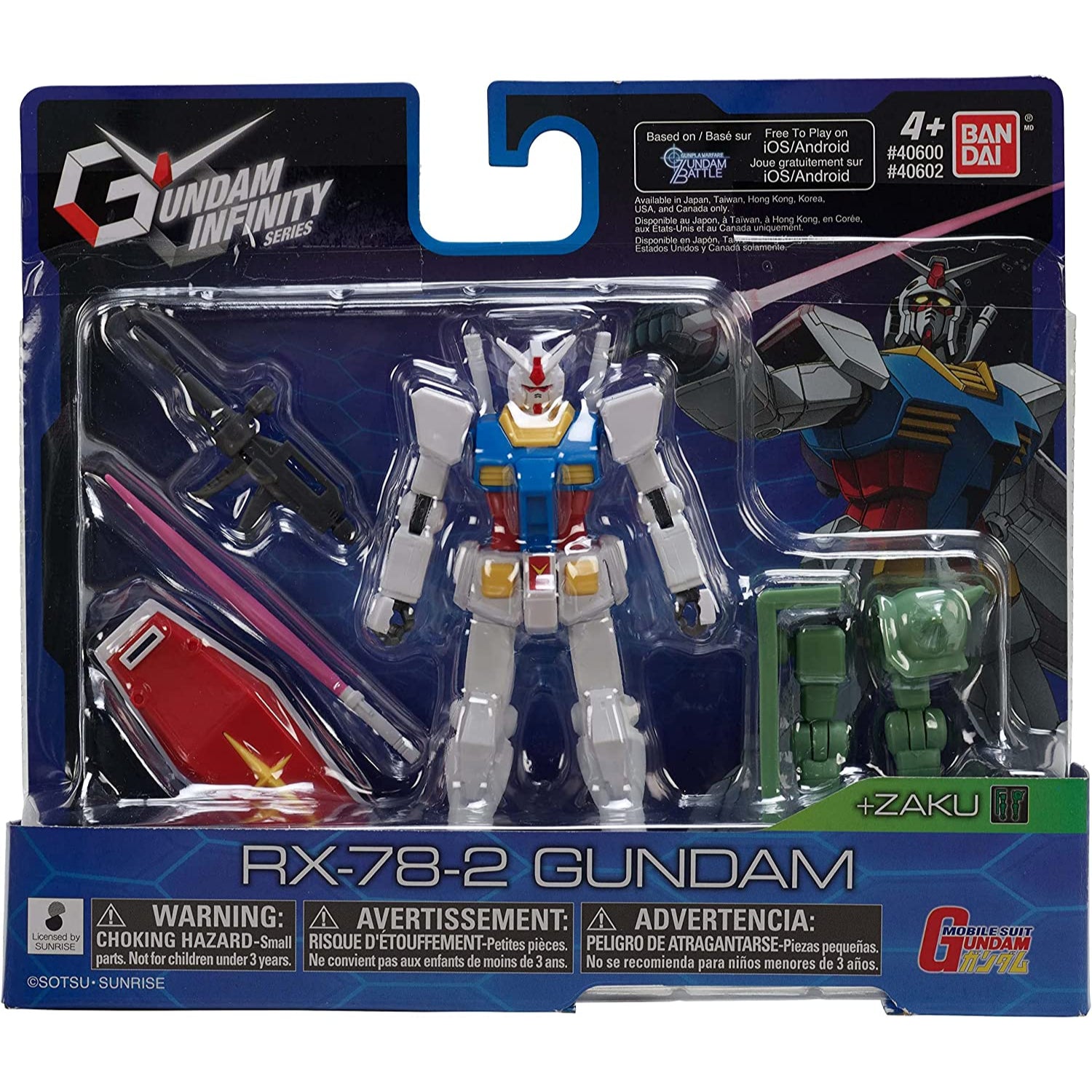 Bandai America - Gundam Infinity 4.5 Action Figure