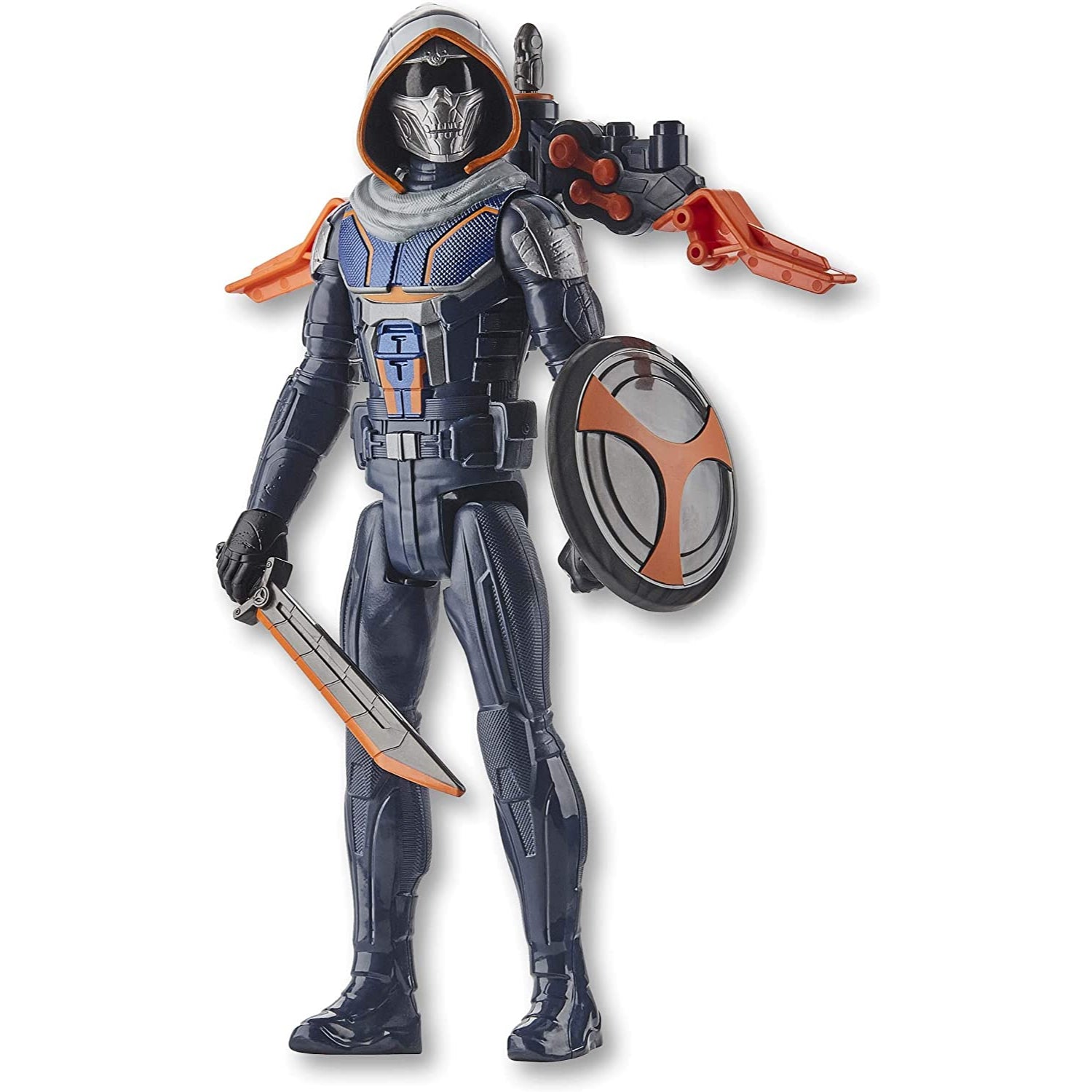 Hasbro Marvel Black Widow Titan Hero Series Blast Gear Taskmaster Action Figure, 12-Inch Toy