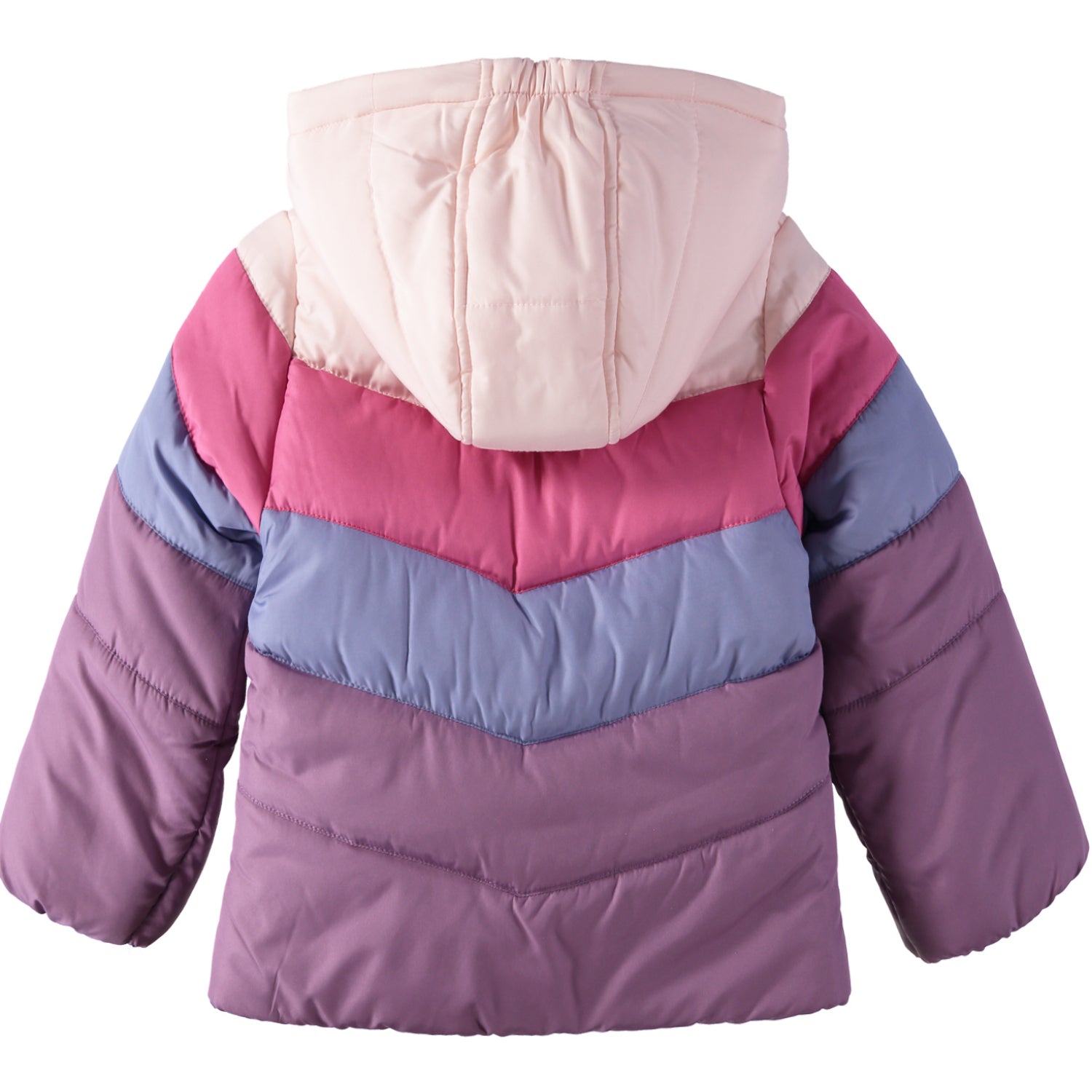 Osh Kosh Girls 12-24 Months Colorblock Puffer Jacket