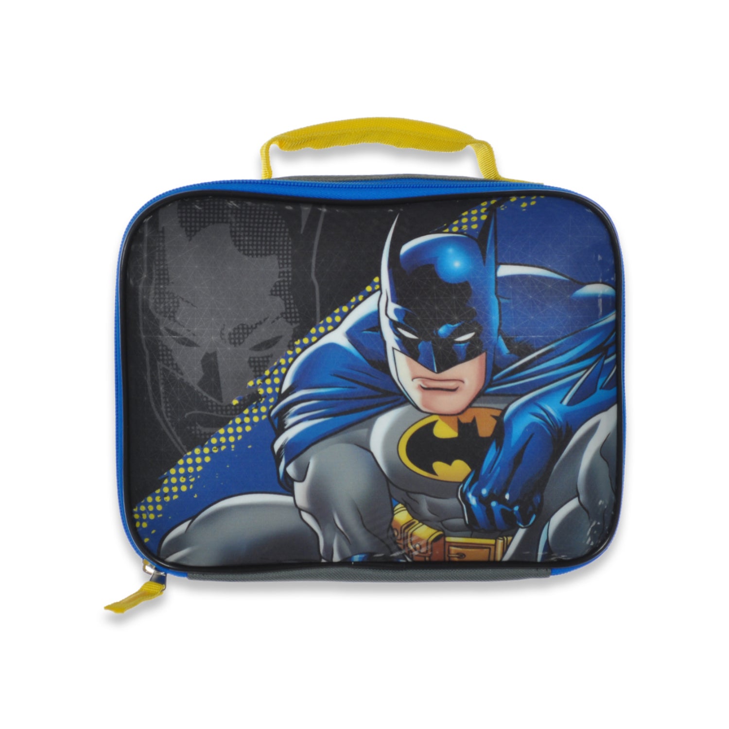 Bioworld DC Comics Batman 16'' Backpack with Detachable Insulated Lunch Box