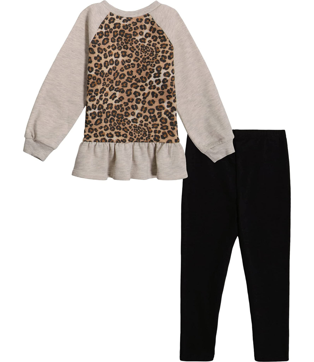 Kids Headquarters Girls 2T-4T Leopard Heart Legging Set