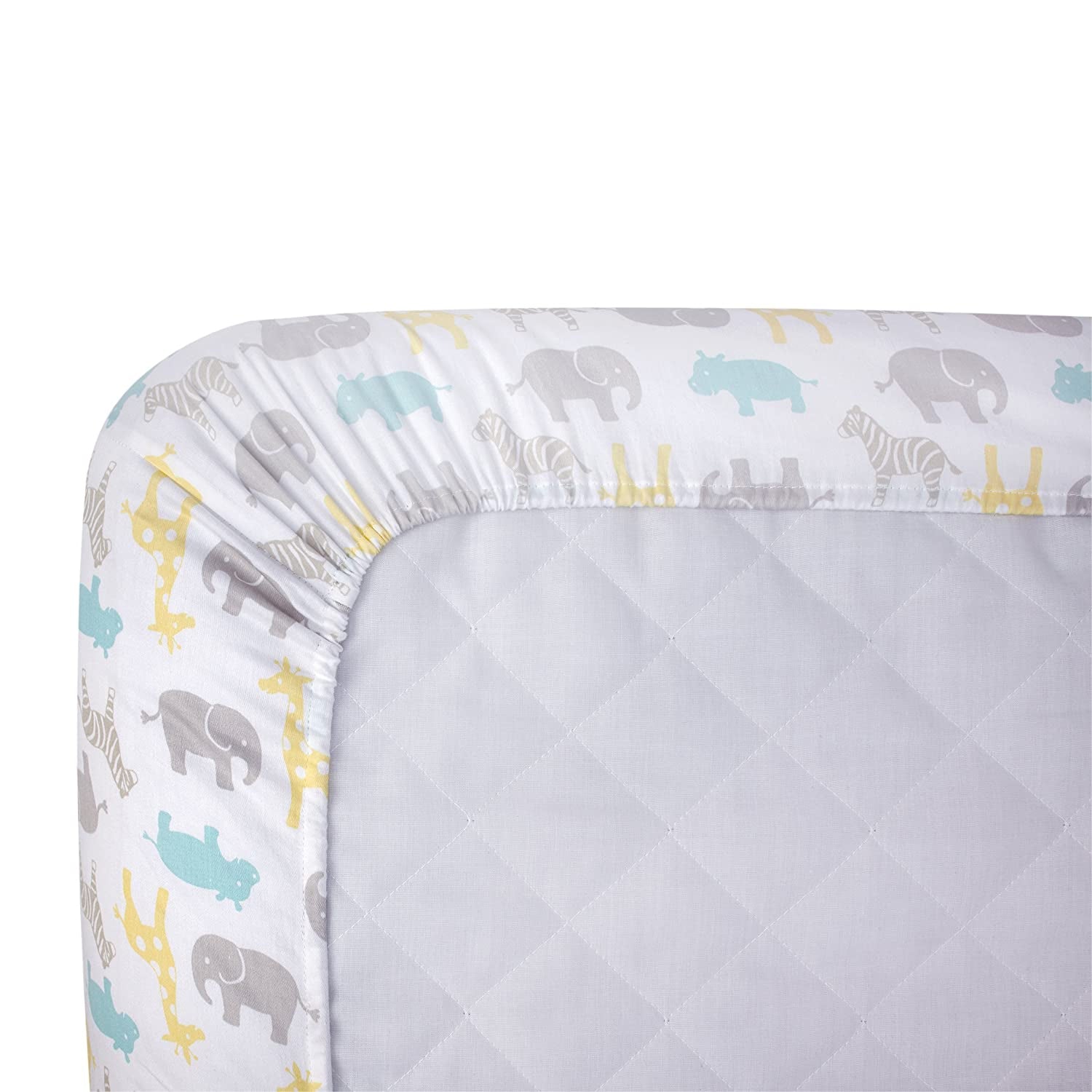 Carters Safari Print Crib Sheet