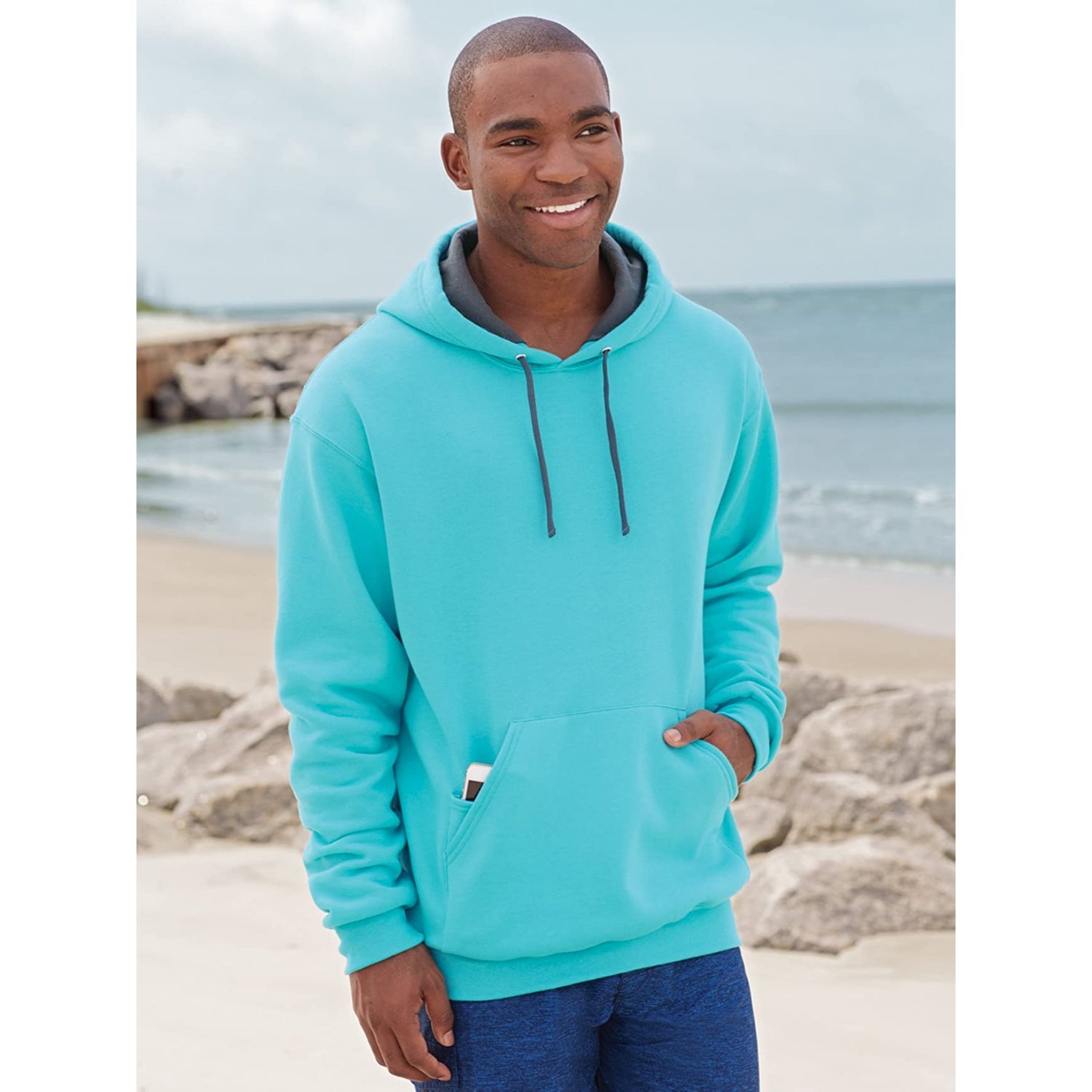 Fruit of The Loom Mens Pullover Hooded Sweatshirt