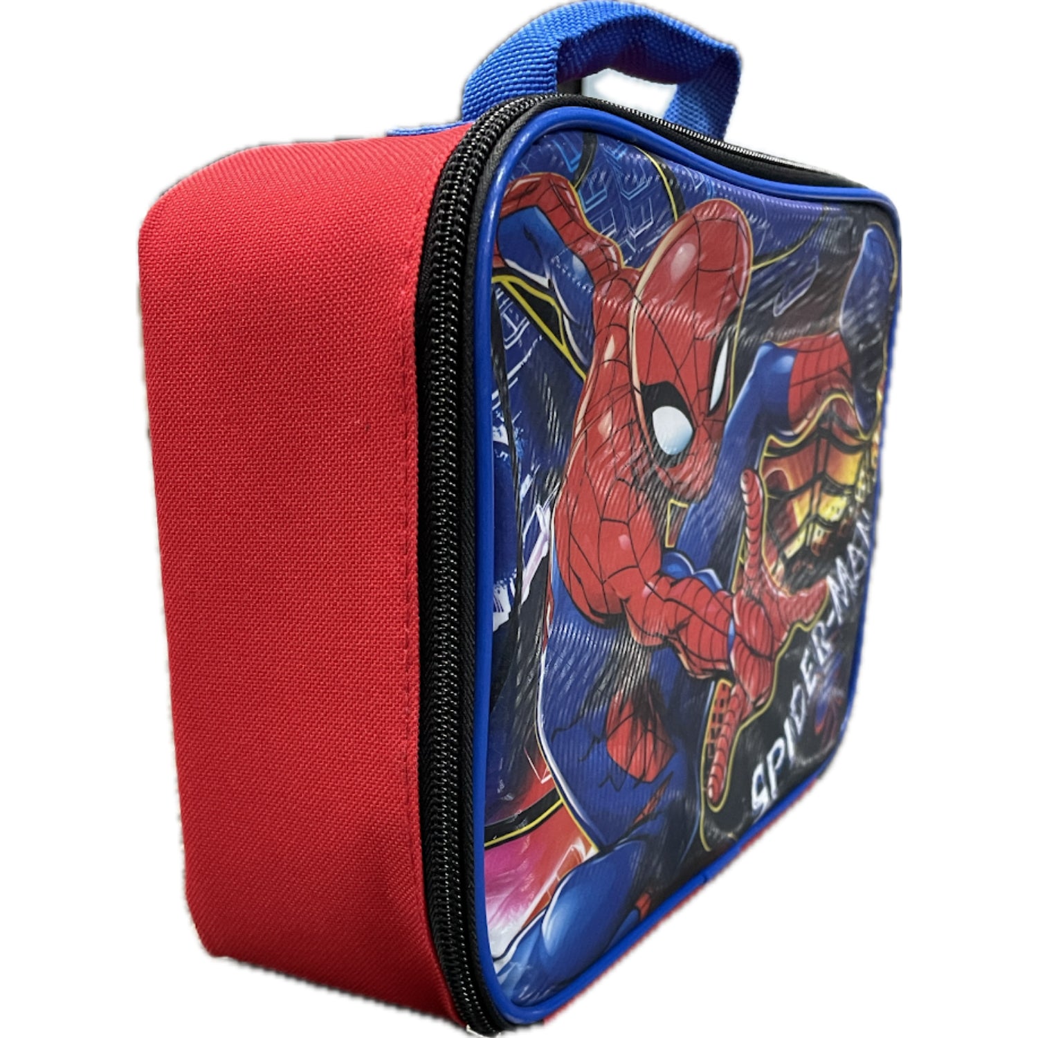 Bioworld Marvel Spiderman Insulated Kids Lunch Bag Tote