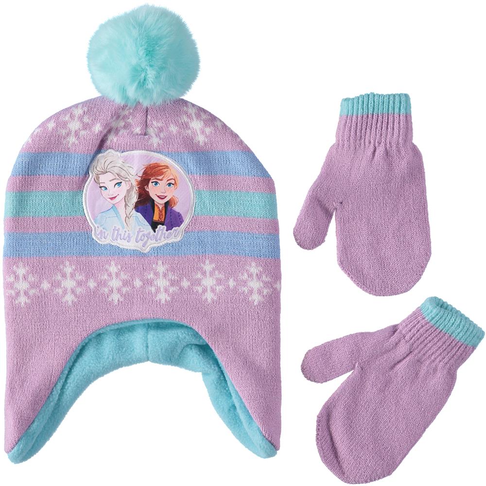 Disney Girls 2T-4T Frozen Hat Mitten Set