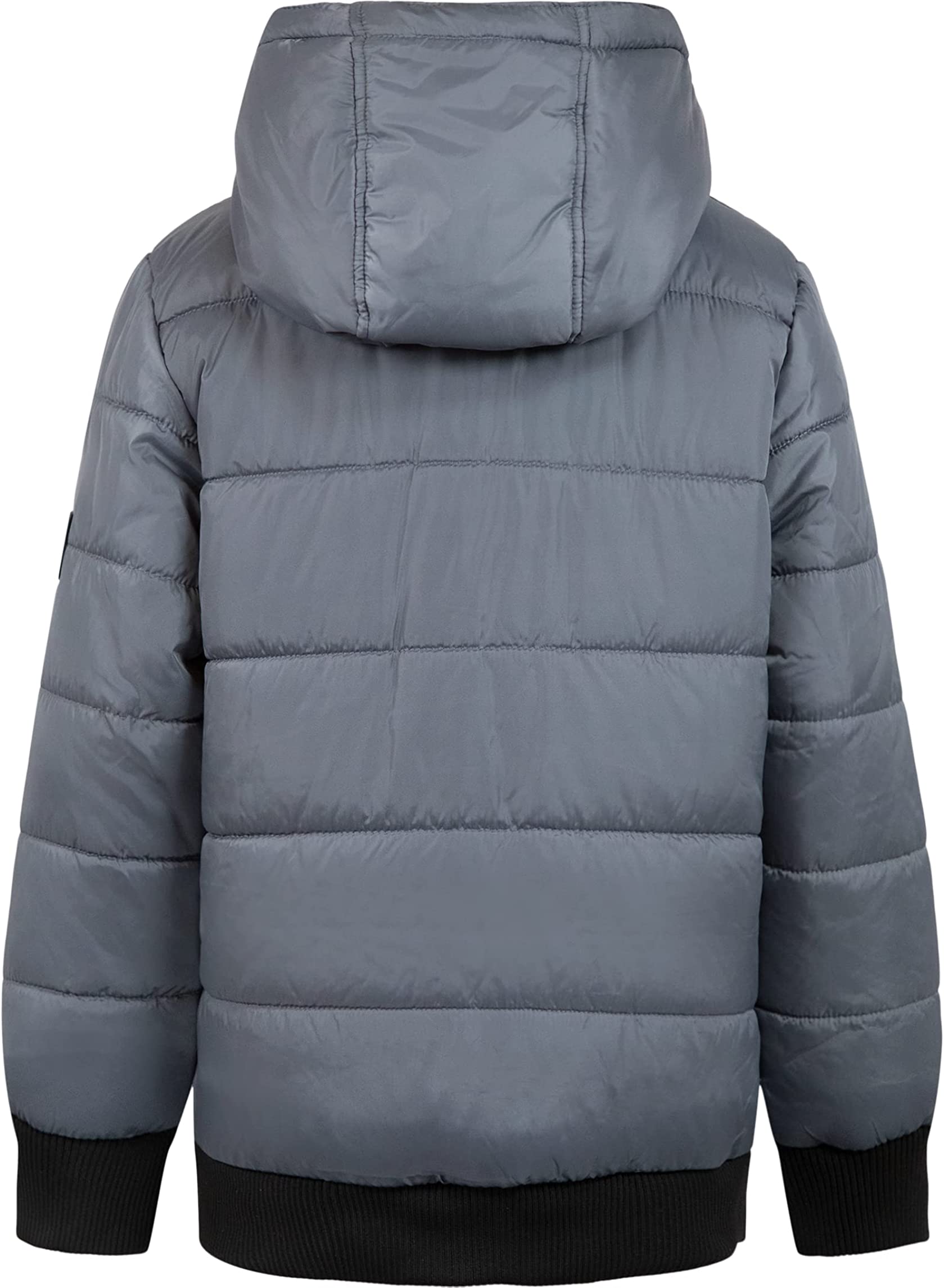 Calvin Klein Boys 8-20 Heavy Weight Ribbed Waist Puffer Jacket