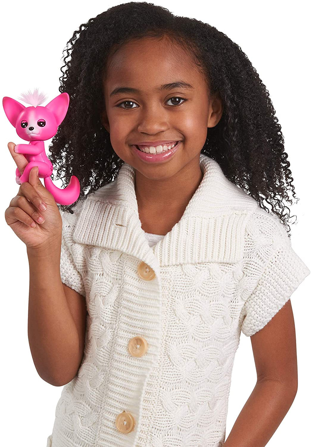 Fingerlings - Interactive Baby Fox - Kayla (Hot Pink)