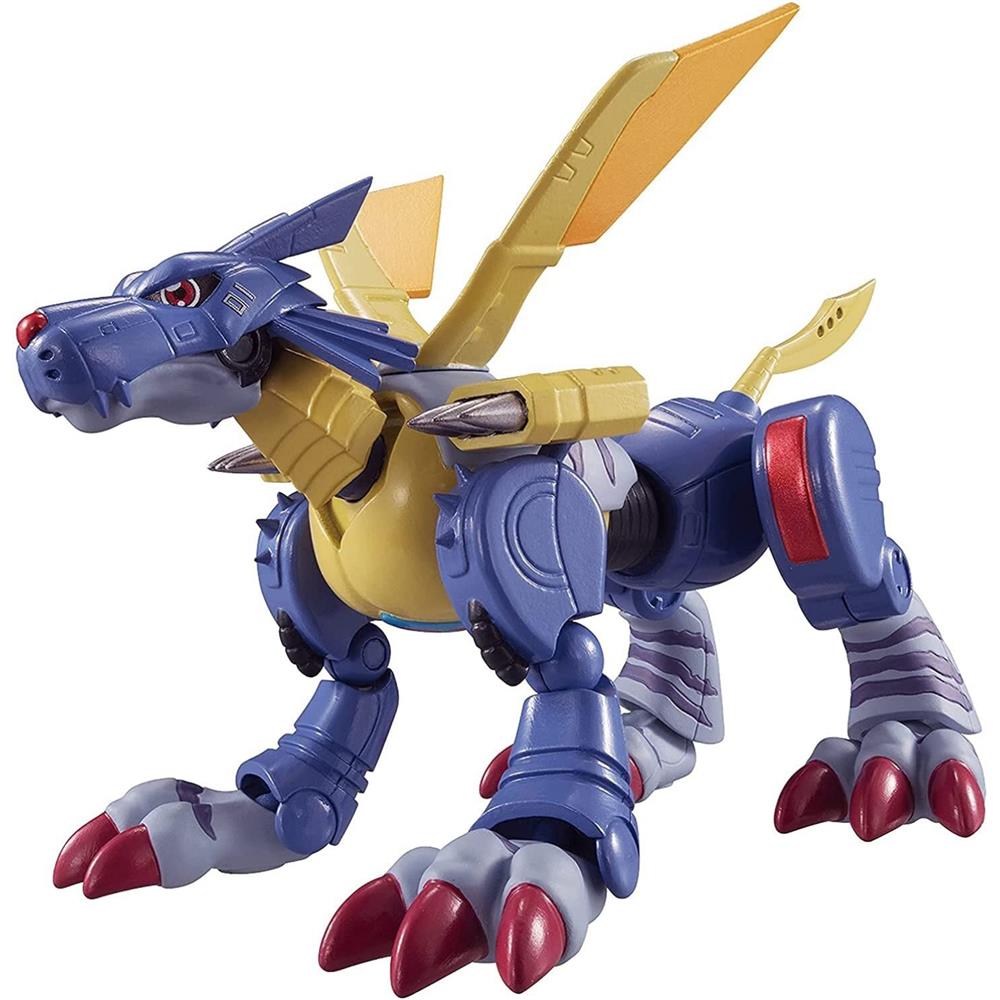 Digimon Shodo 3.5'' Metal Garurumon Action Figure