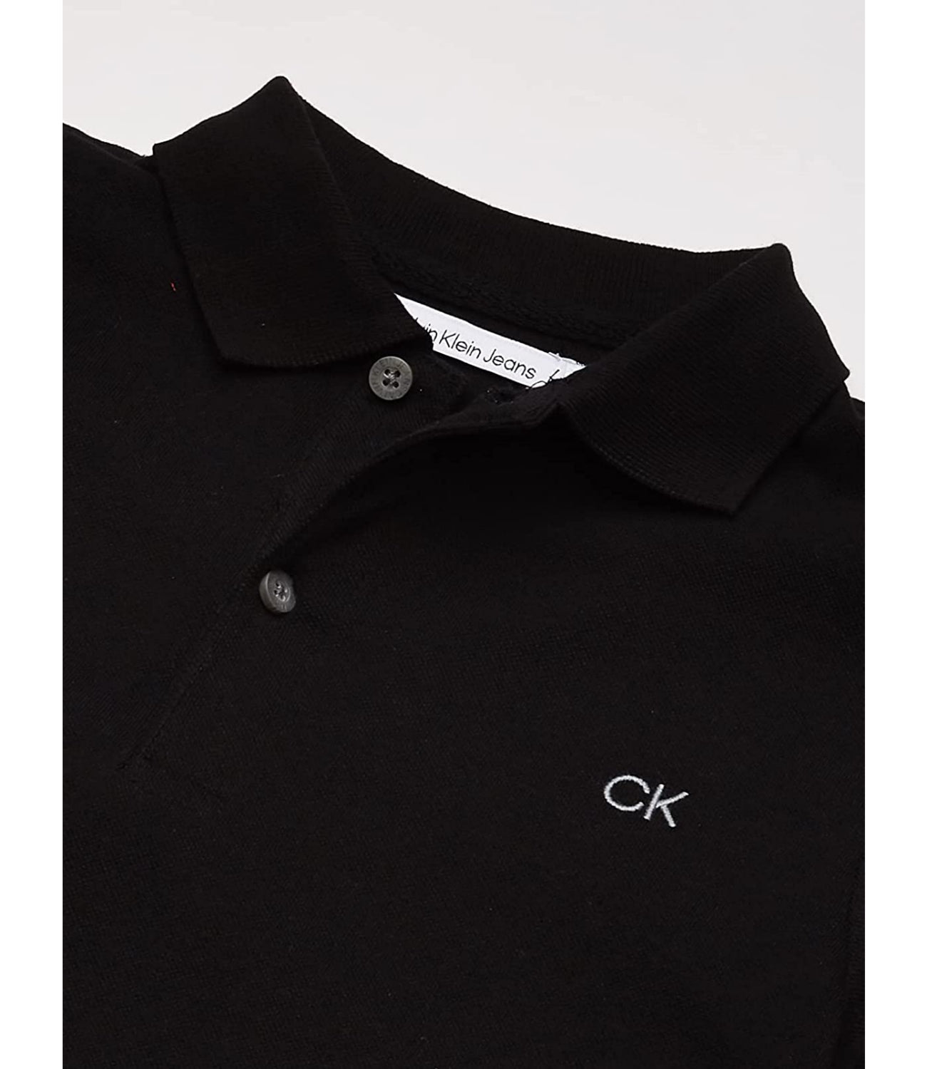 Calvin Klein Boys 8-20 Short Sleeve Solid Pique Polo