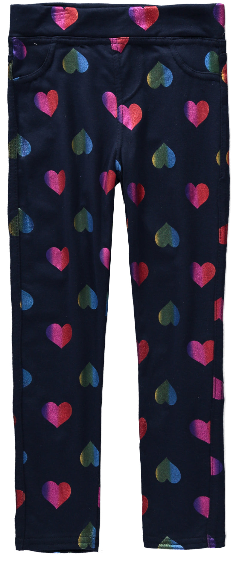 Colette Lilly Girls 7-16 Rainbow Heart 2-Pack Jegging