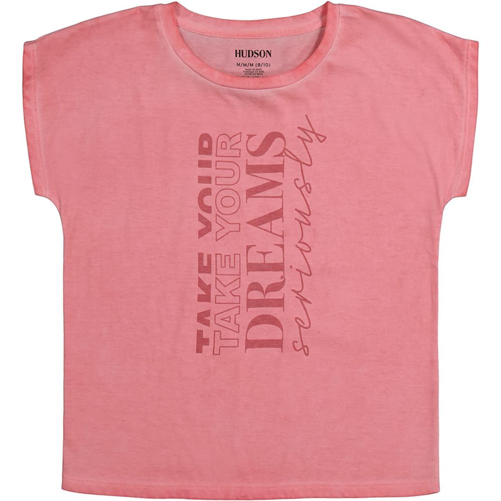 Hudson Girls 7-16 Short Sleeve Dreams T-Shirt