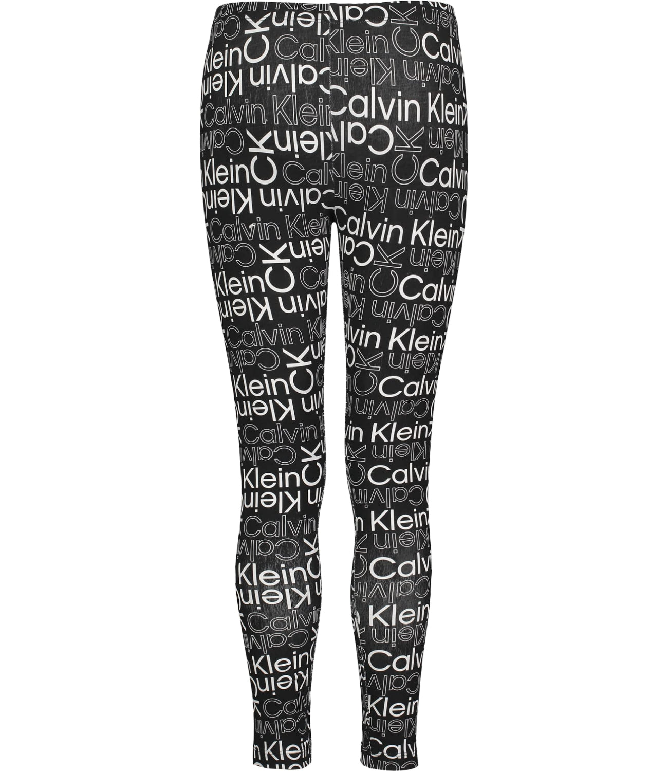 Calvin Klein Girls 7-16 All Over Print Logo Legging