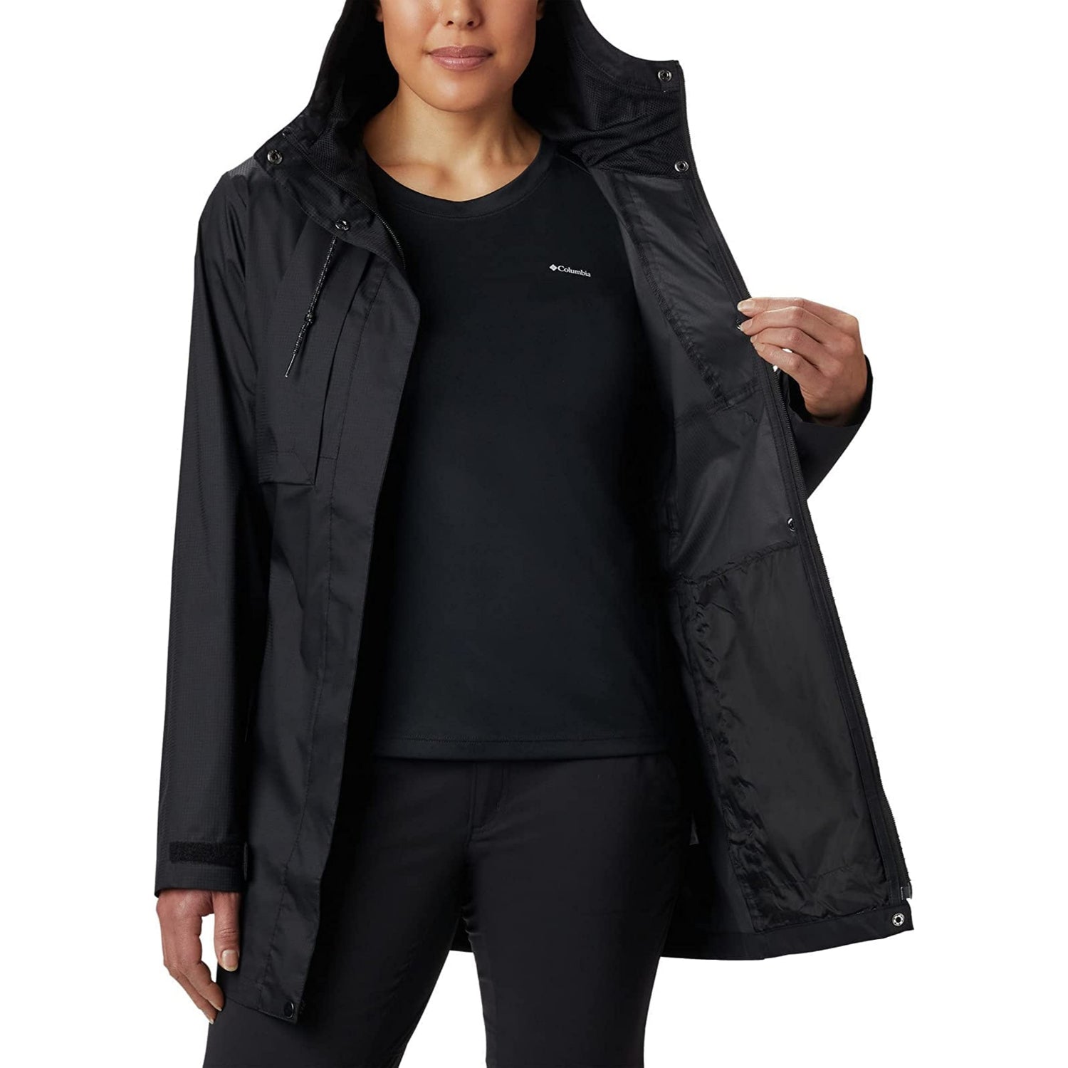 Columbia Womens Pardon My Trench Rain Jacket