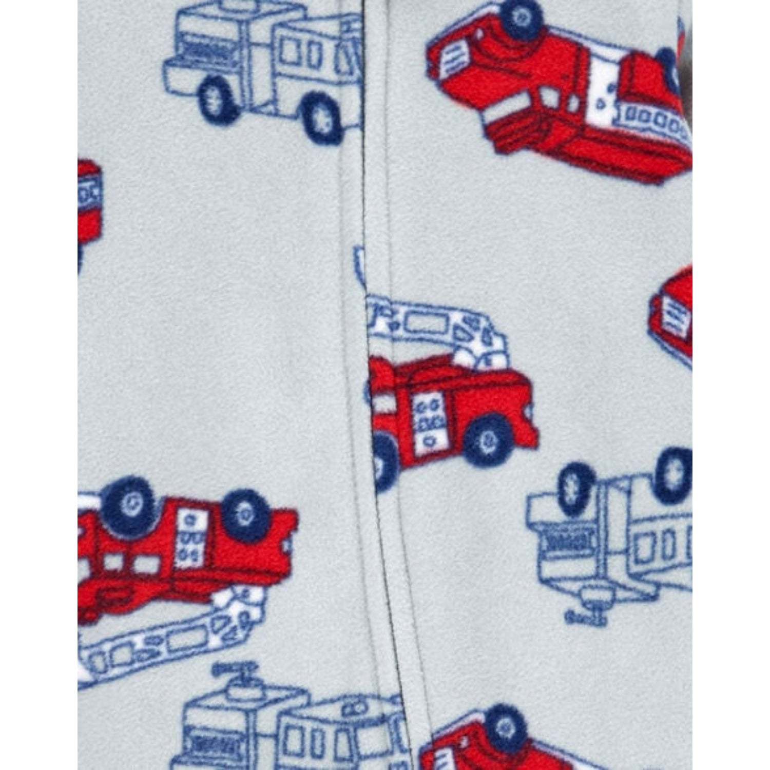 Carters Baby Boys 1-Piece Fire truck Fleece Sleep N Play Pajama