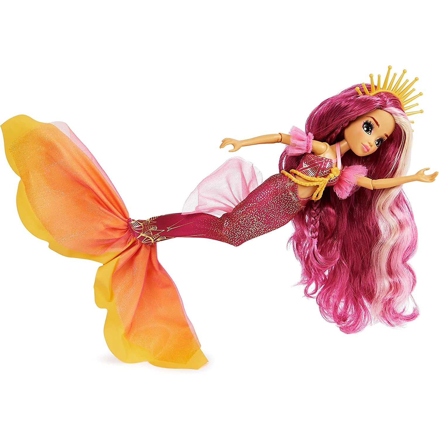 Spin Master MERMAID HIGH, Spring Break Searra Mermaid Doll & Accessories with Removable Tail