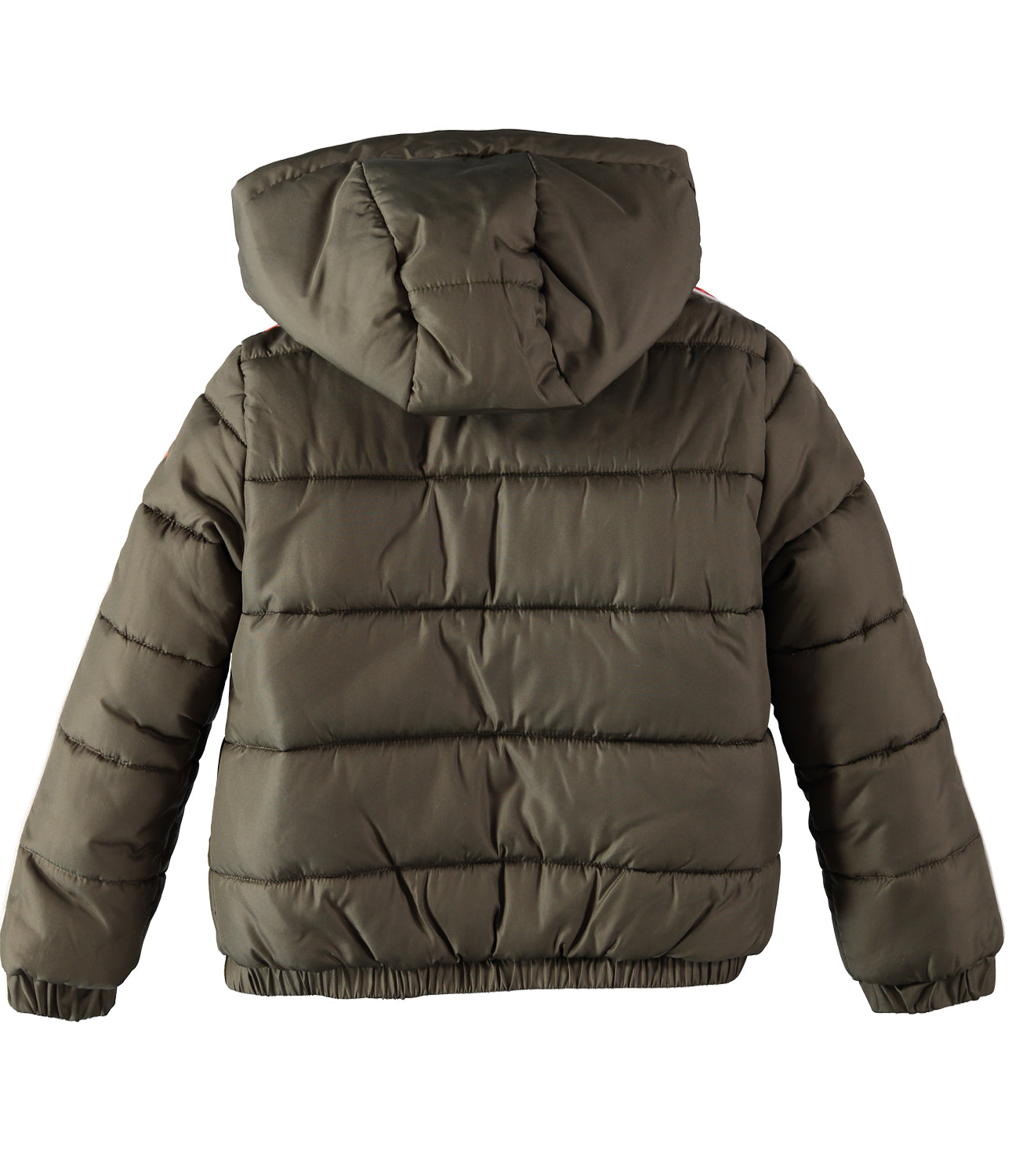 Rothschild Boys 8-20 Panel Puffer Jacket with Matching Hat