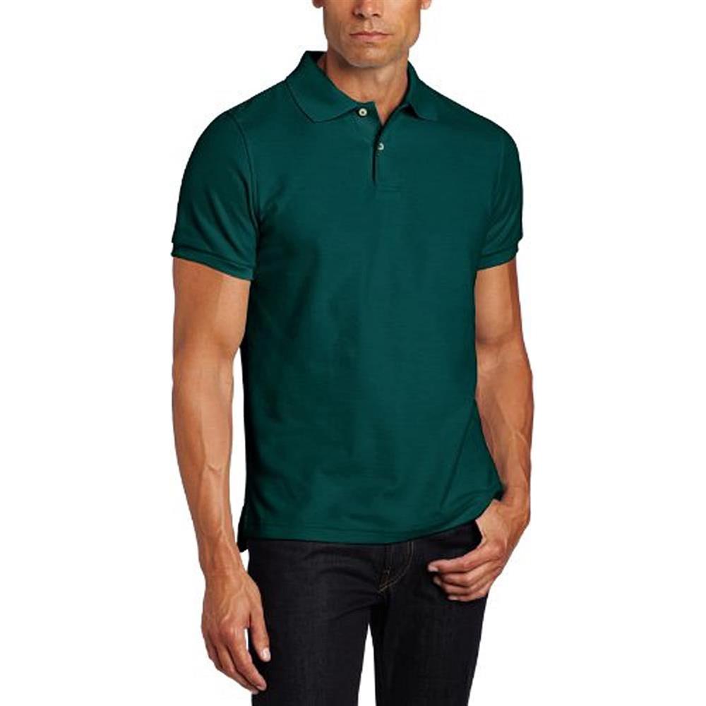 Lee Uniforms Mens Short-Sleeve Pique Polo