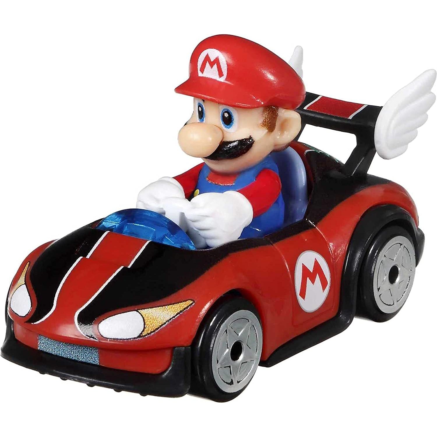 Mattel Hot Wheels Mario Kart Vehicle 4-Pack, Set of 4 Fan-Favorite Characters