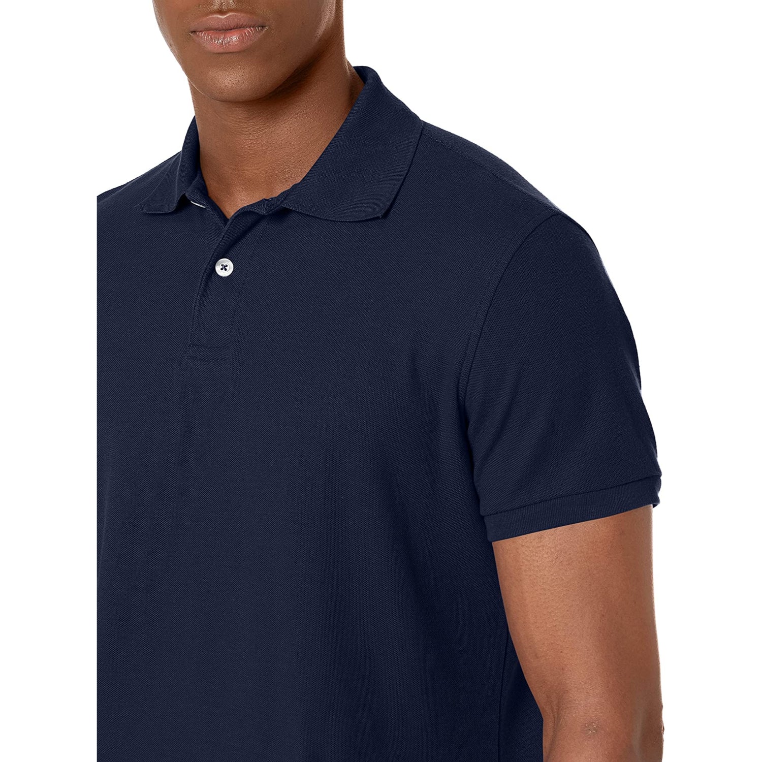 Lee Uniforms Mens Short-Sleeve Pique Polo