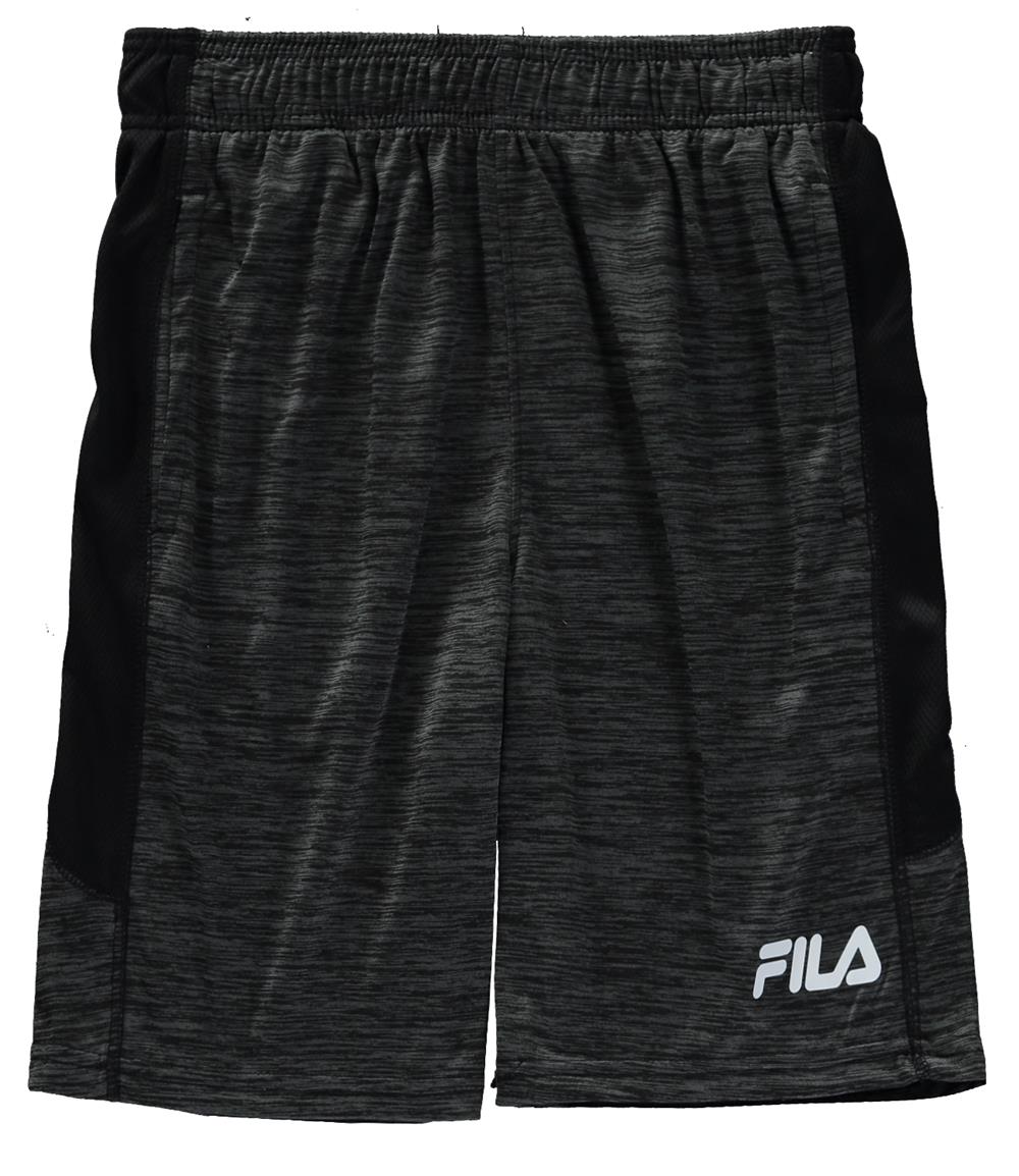 FILA Boys 8-20 Mesh Panel Space Dye Active Short