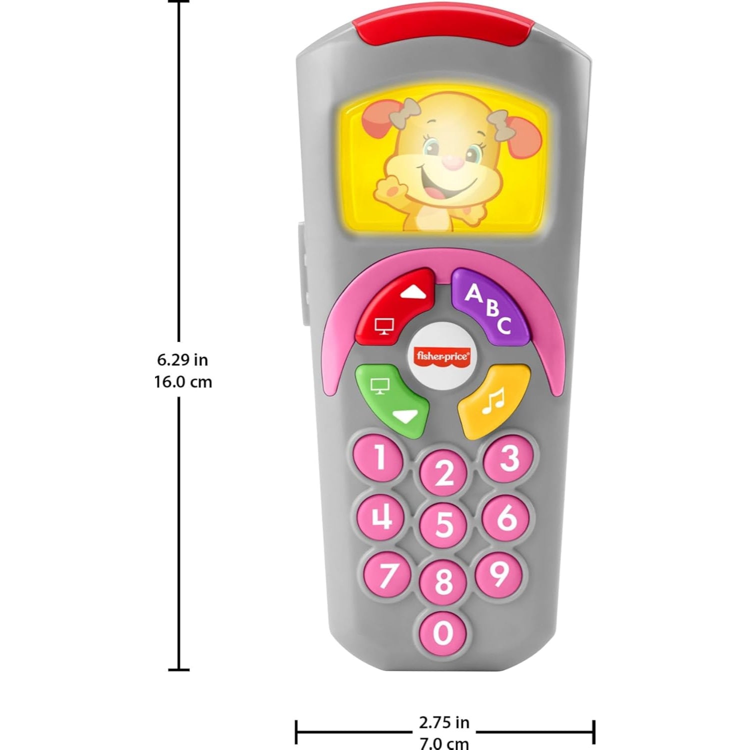 Fisher Price Laugh & Learn Sis’ Remote Baby & Toddler Learning Toy With Music & Lights