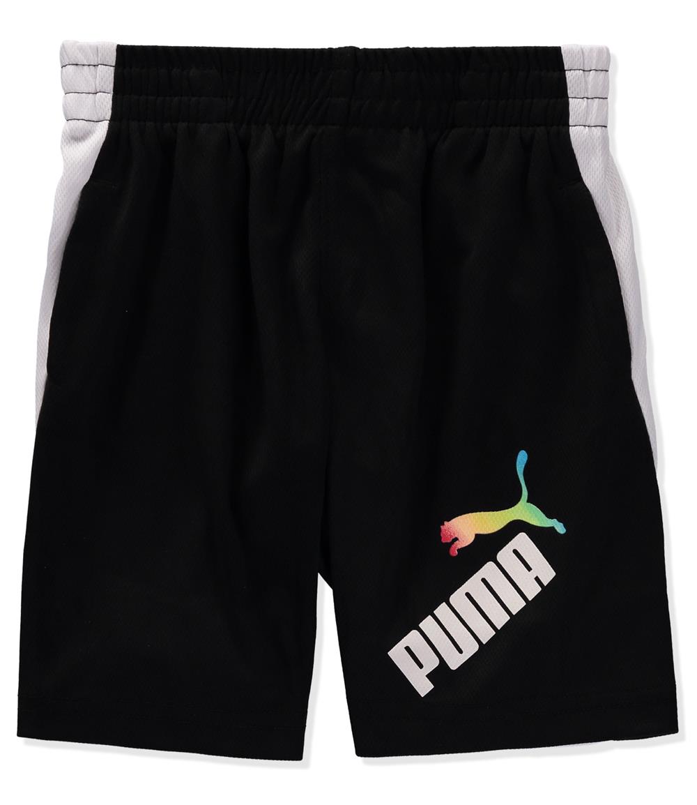 PUMA Boys 4-7 Tie Dye Smash Mesh Short