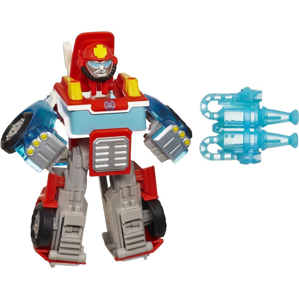 Playskool Transformers Heroes Rescue Bots Energize Heatwave The Fire Bot Converting Toy Robot Action