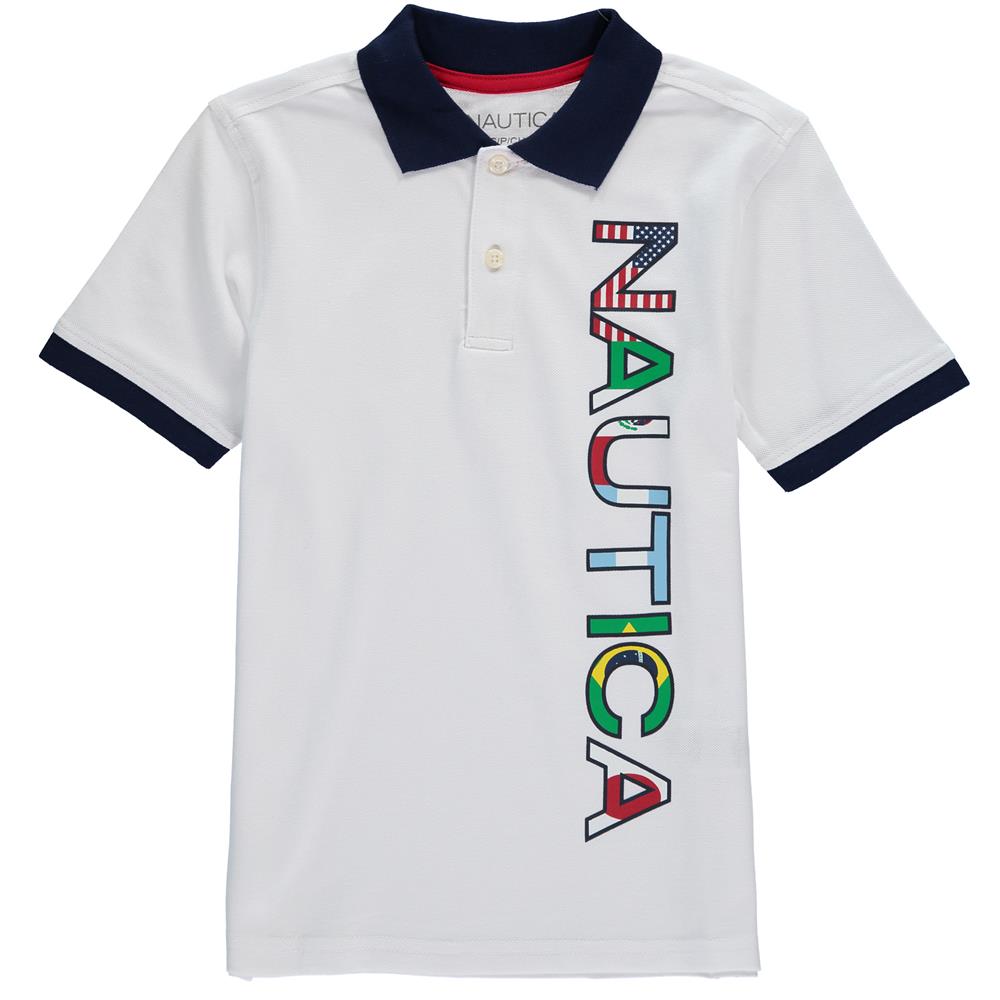 Nautica Boys 8-20 Short Sleeve Polo Shirt