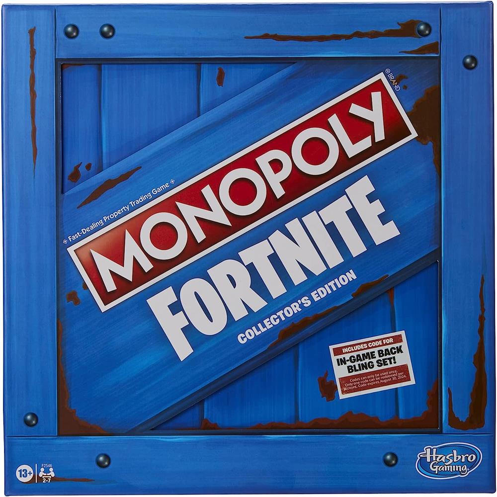 Hasbro Monopoly: Fortnite Collectors Edition Board Game