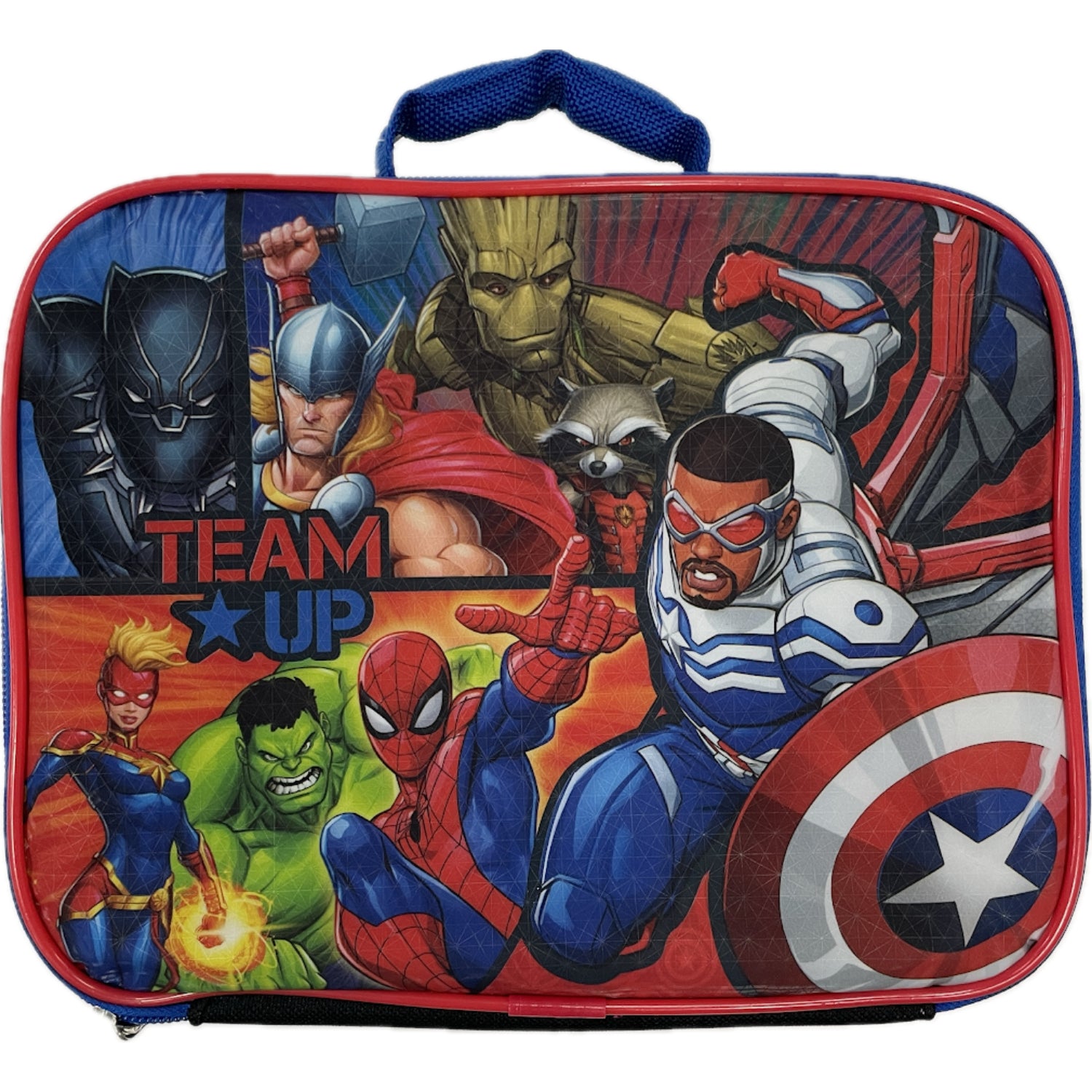 Bioworld Marvel Comics Avengers Superheroes Lunch Bag Insulated Lunch Box