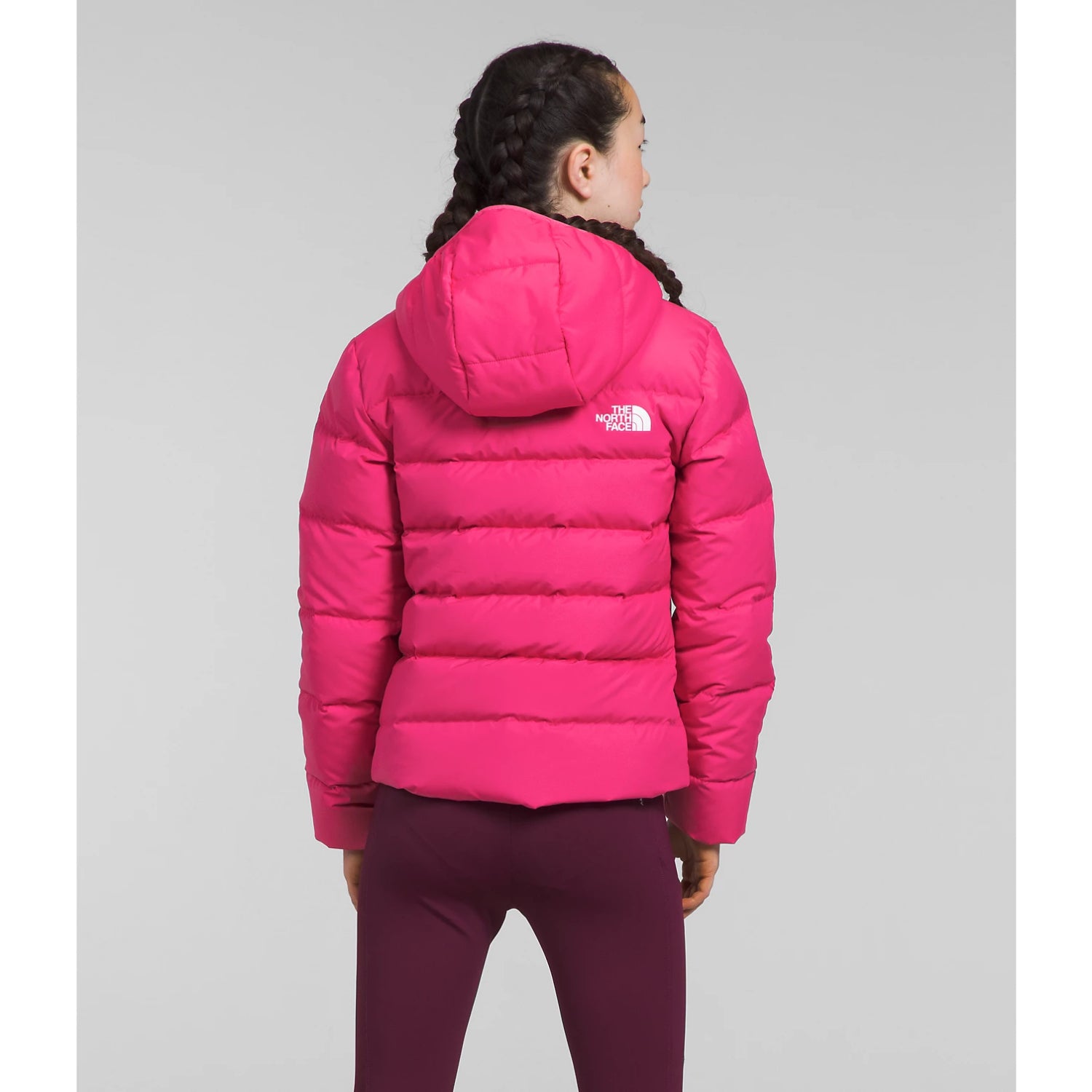 The North Face Girls’ Reversible North Down Hooded Jacket