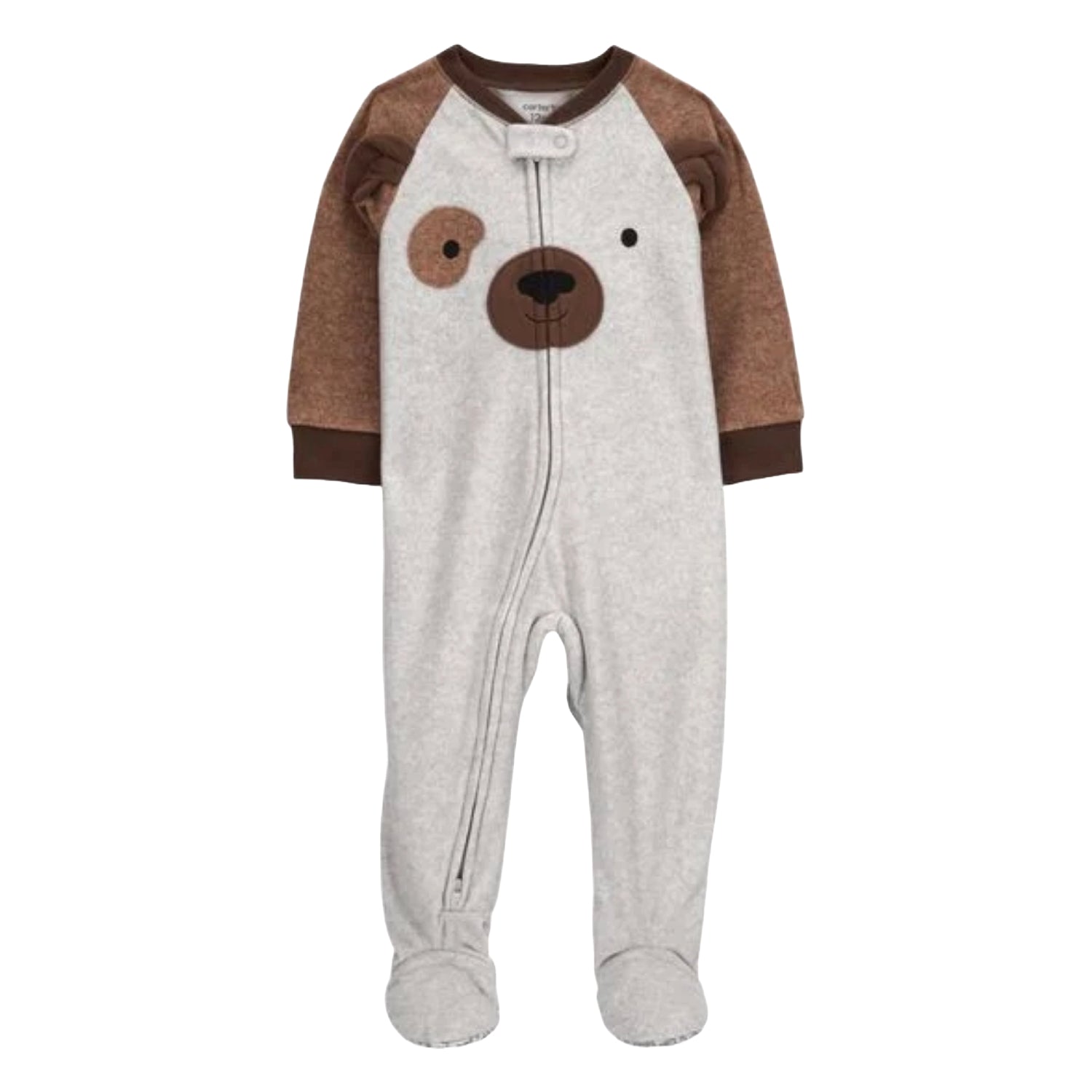 Carters Baby Boys 1-Piece Bear Fleece Sleep N Play Footie Pajamas