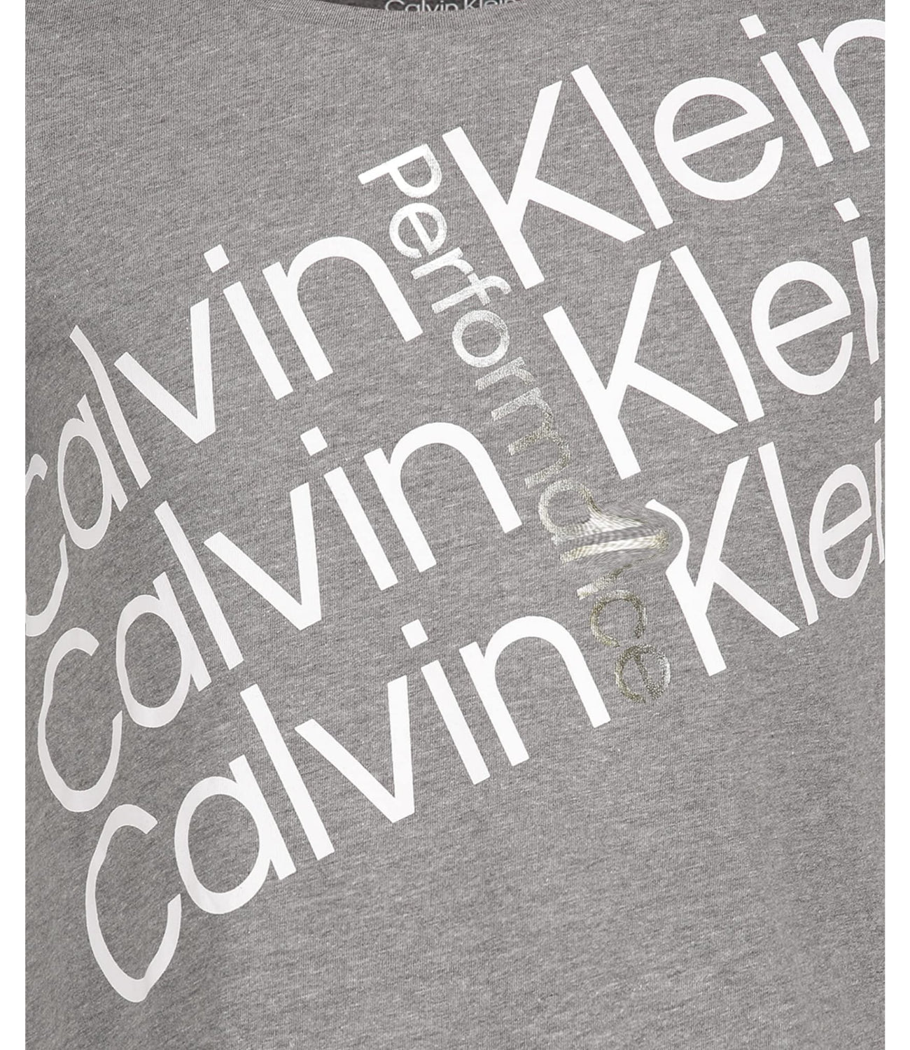 Calvin Klein Girls 7-16 Short Sleeve Fresh Tilt Performance T-Shirt