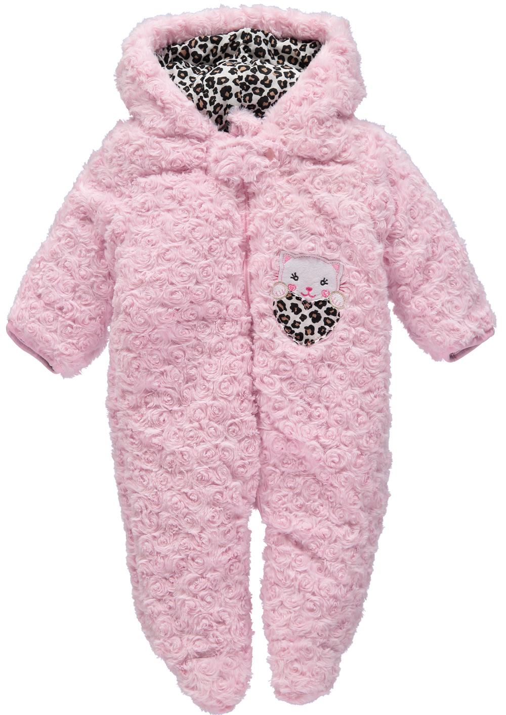 Duck Duck Goose Kitty Rosette Zip Pram Suit