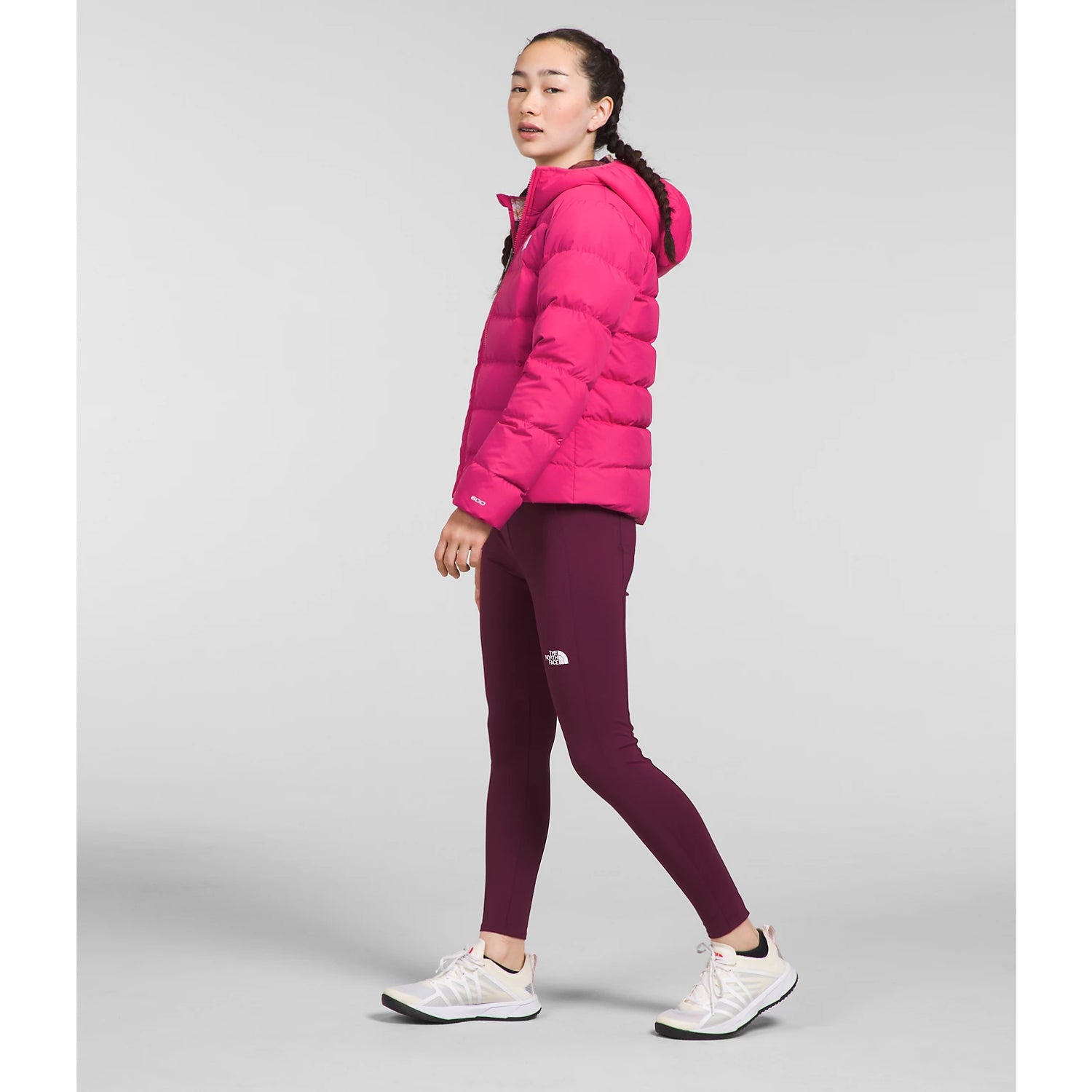 The North Face Girls’ Reversible North Down Hooded Jacket