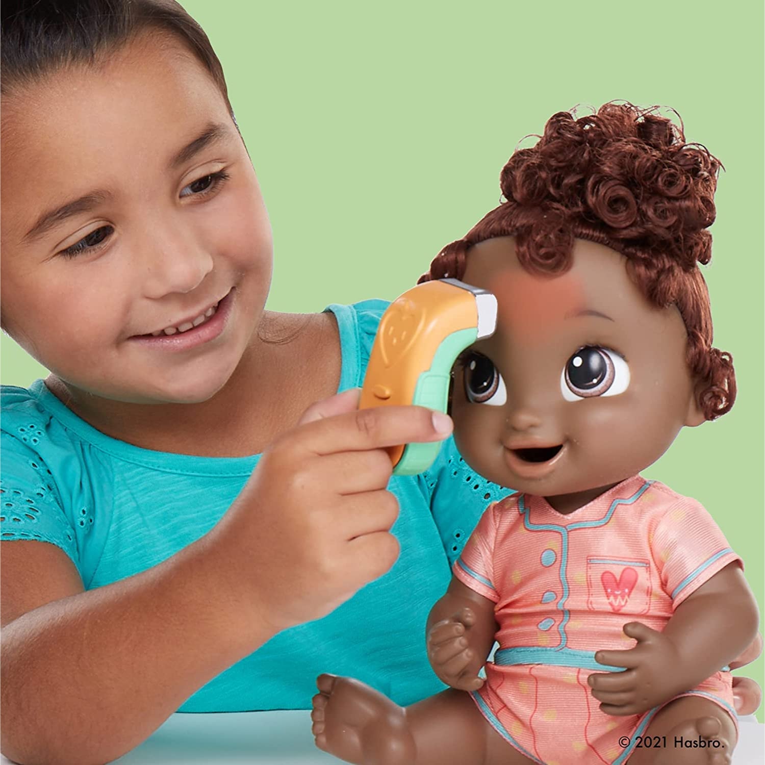 Baby Alive Lulu Achoo Doll, 12-Inch Interactive Doctor Play Toy with Lights, Sounds, Movements and T