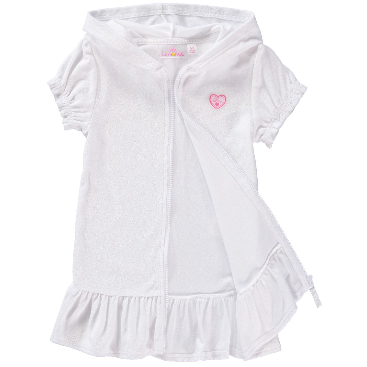 Pink Lemonade Girls 2T-4T Terry Swimsuit Coverup