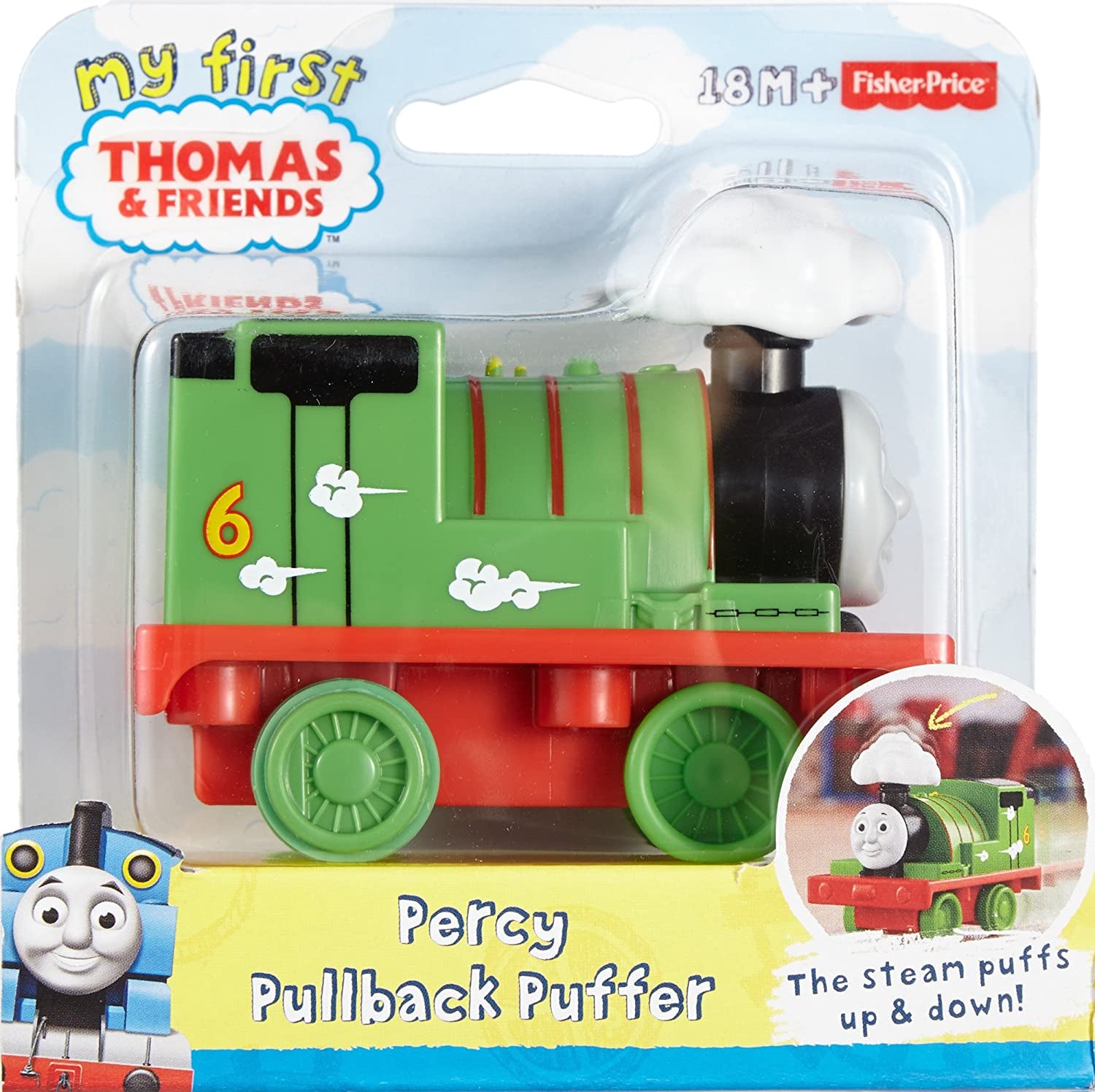 Thomas & Friends Fisher-Price My First Pullback Puffer