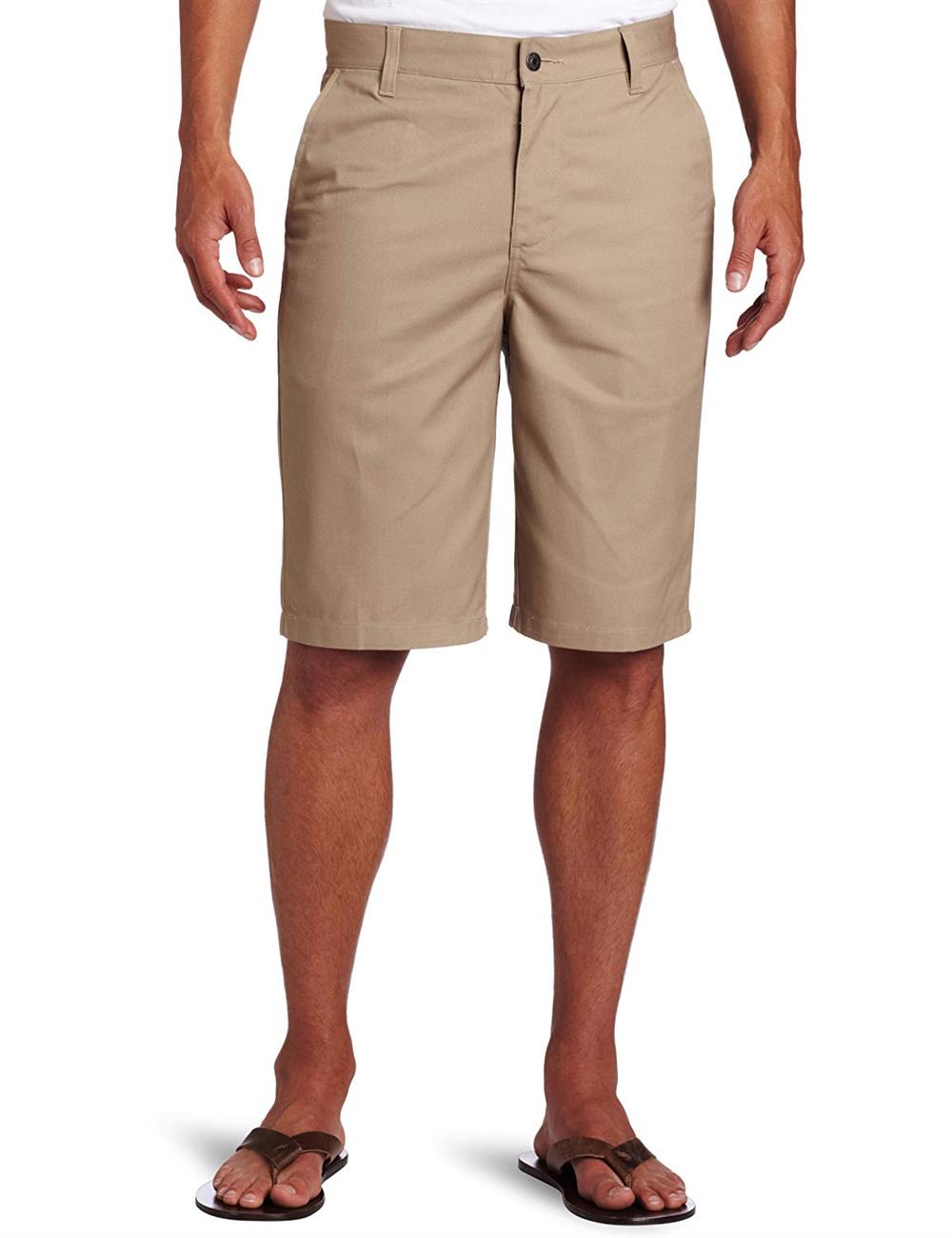 Lee Uniforms Men's Flat-Front Short