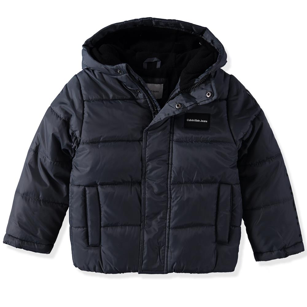 Calvin Klein Boys 8-20 Zip Front Bubble Jacket