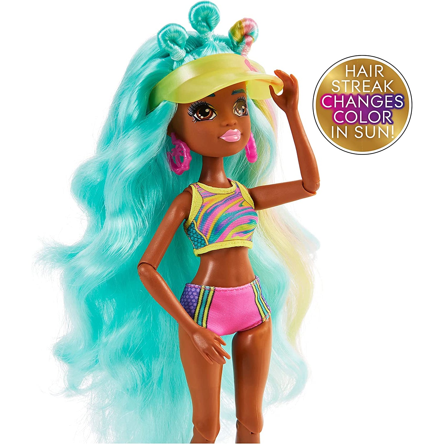 Spin Master MERMAID HIGH, Spring Break Oceanna Mermaid Doll & Accessories with Removable Tail