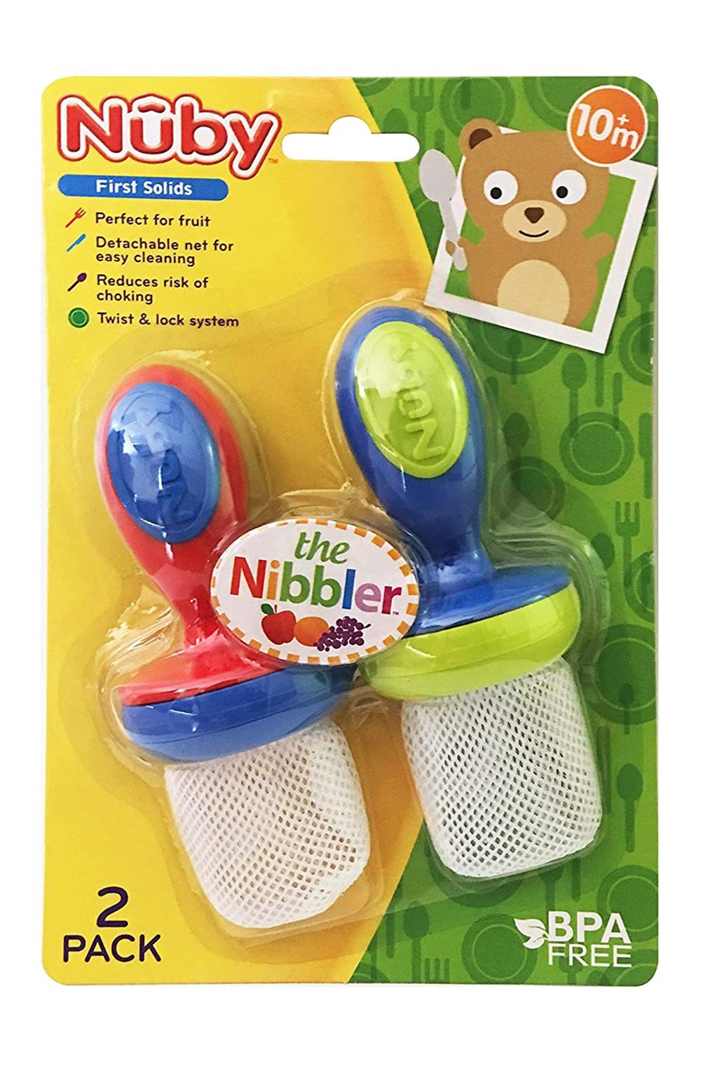 Nuby 2 Pack Nibbler