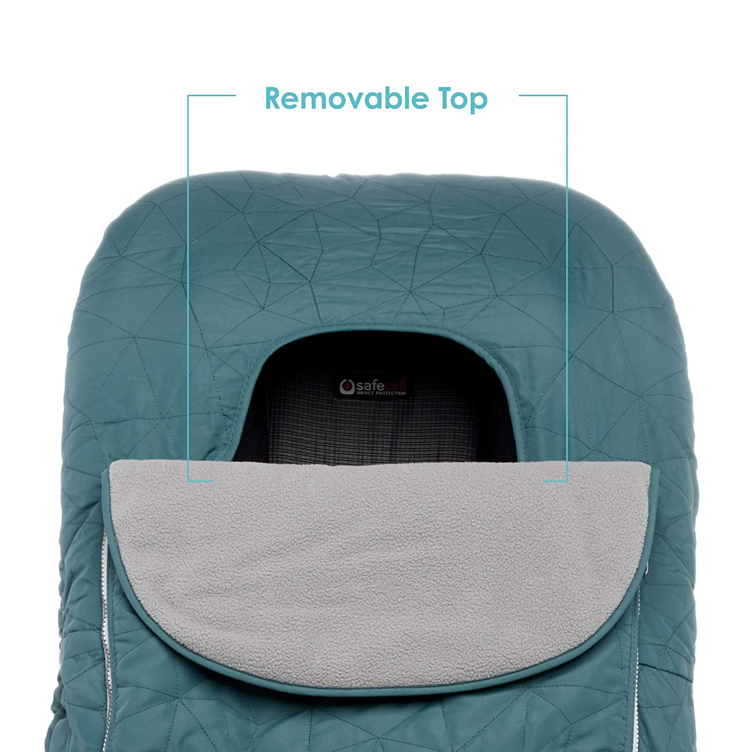 JJ Cole Infant Car Seat Cover, Teal