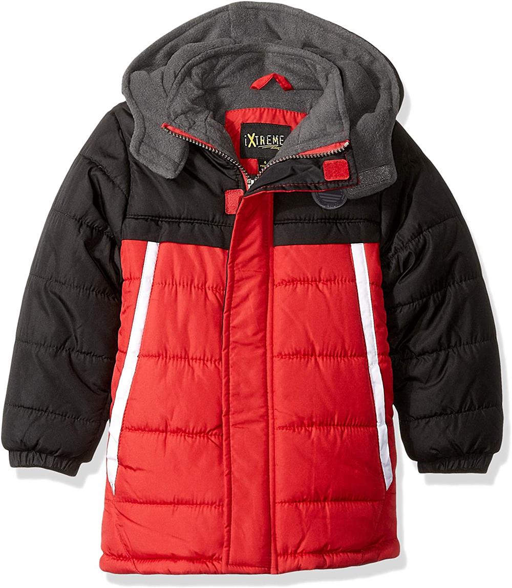 iXtreme Piping Color-Block Puffer Jacket