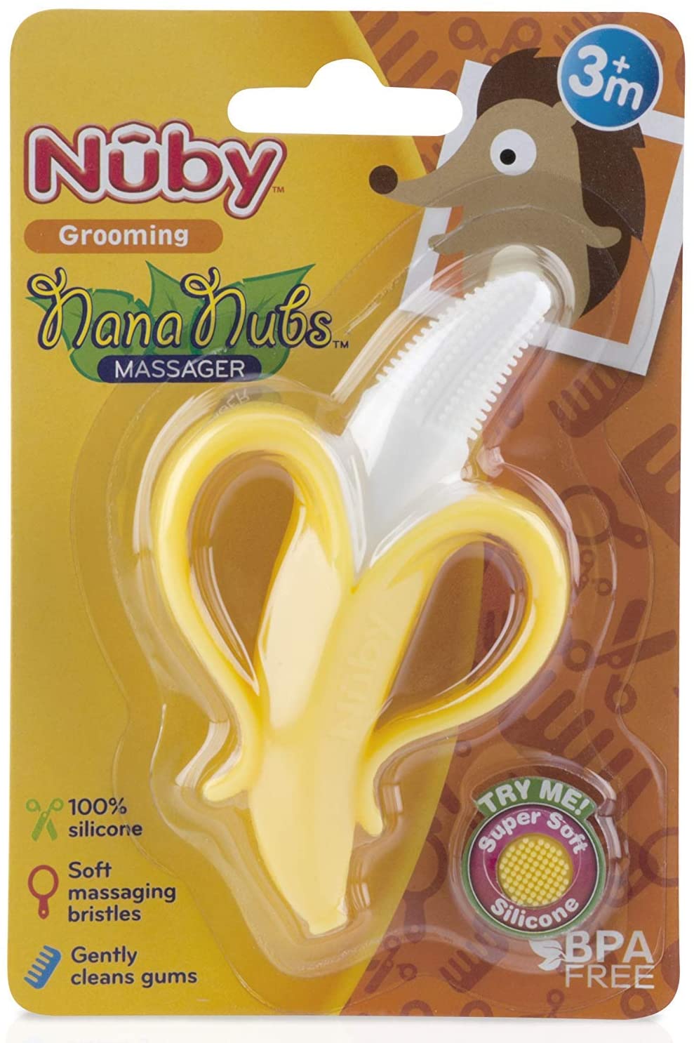 Nuby NanaNubs Banana Massaging Toothbrush