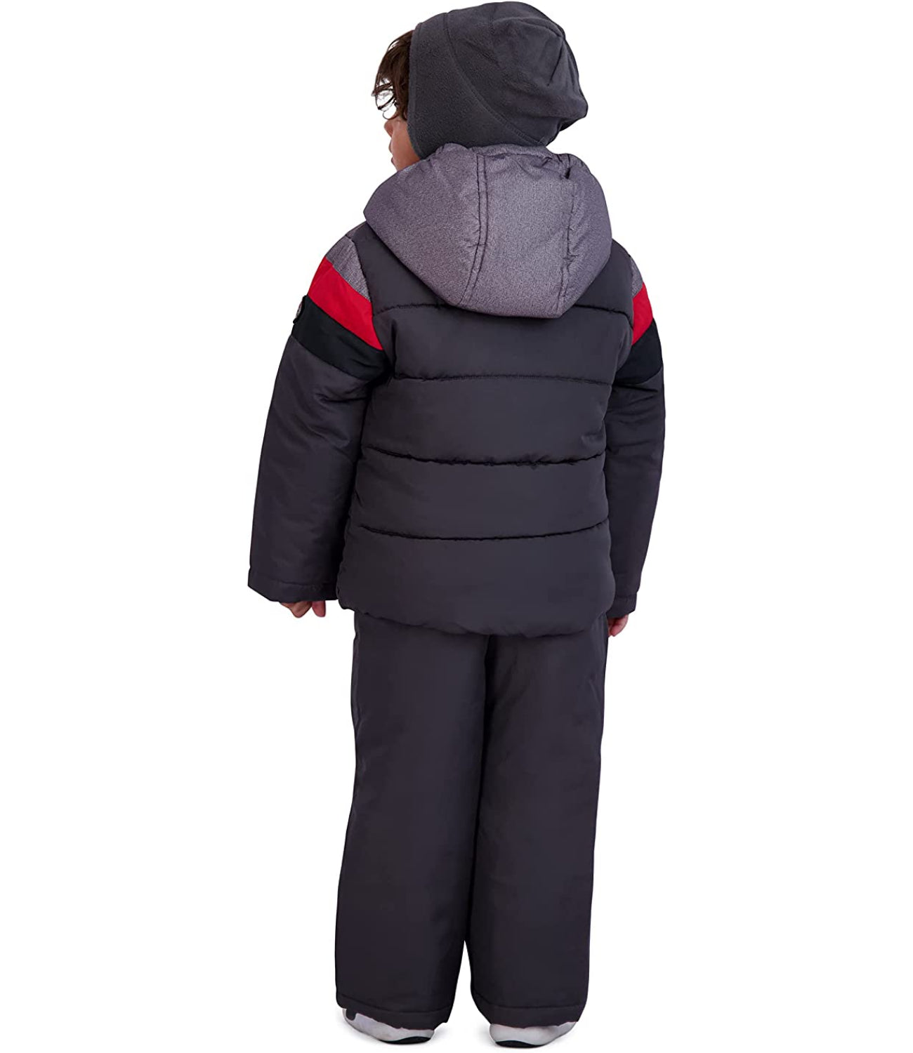 Rothschild Boys 2T-4T Colorblock 2-Piece Snowsuit with Matching Hat